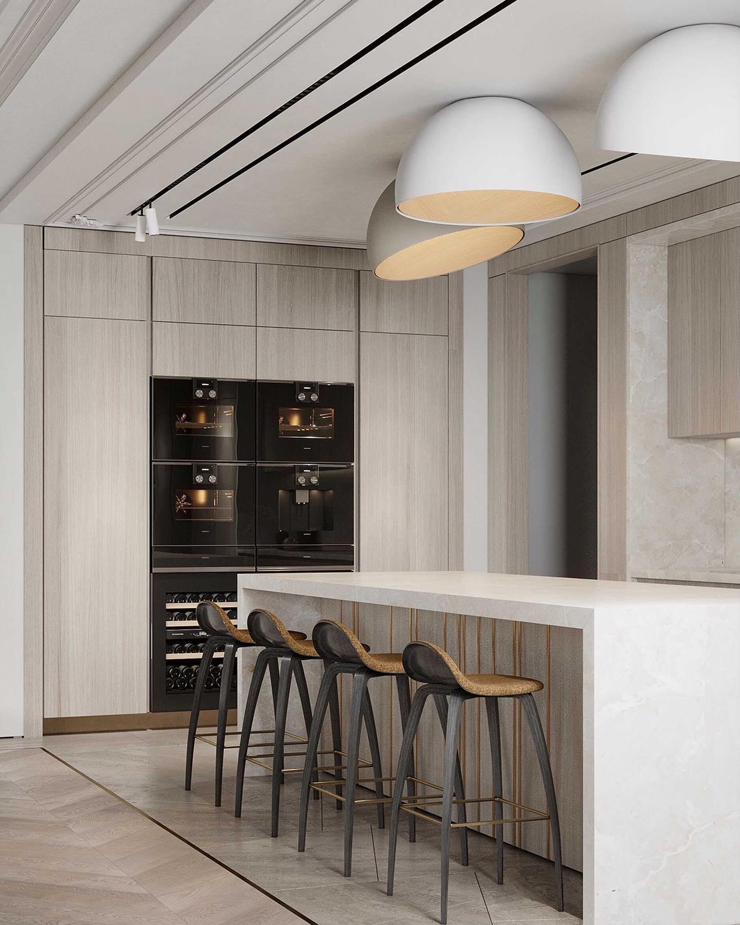 Ceiling Lamp Dome Wood Interior Warm Modern Minimalist - Letslighting