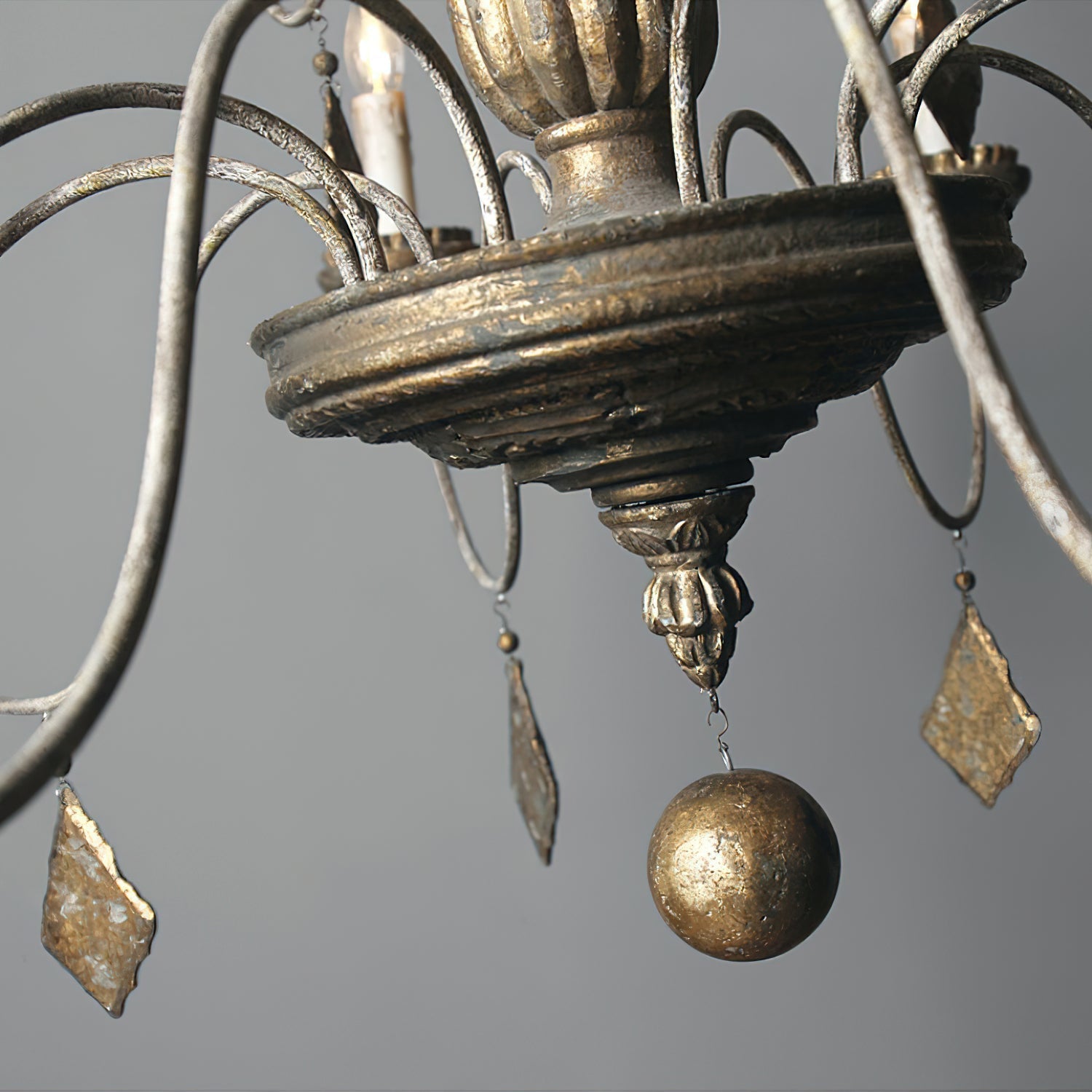 Urn Postmodern Luxury Old Gold Chandelier - Letslighting