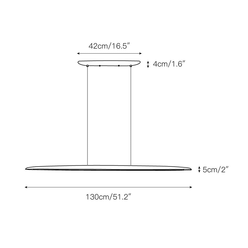 Zing Modern Minimalist Walnut Wood Pendant Lamp - Letslighting