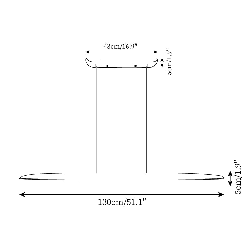 Duvane Minimalist Wooden LED Pendant Light - Letslighting