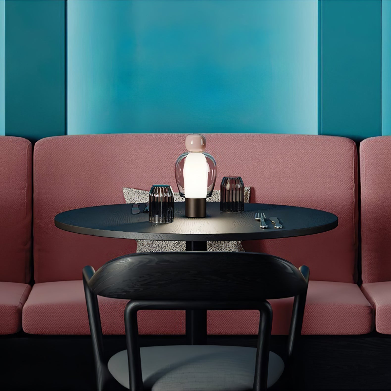 Nara Glass Artistic Table Lamp - Letslighting