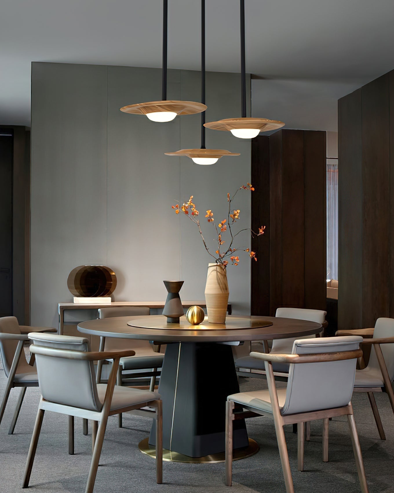 Cesilis Wood Pendant Light - Letslighting