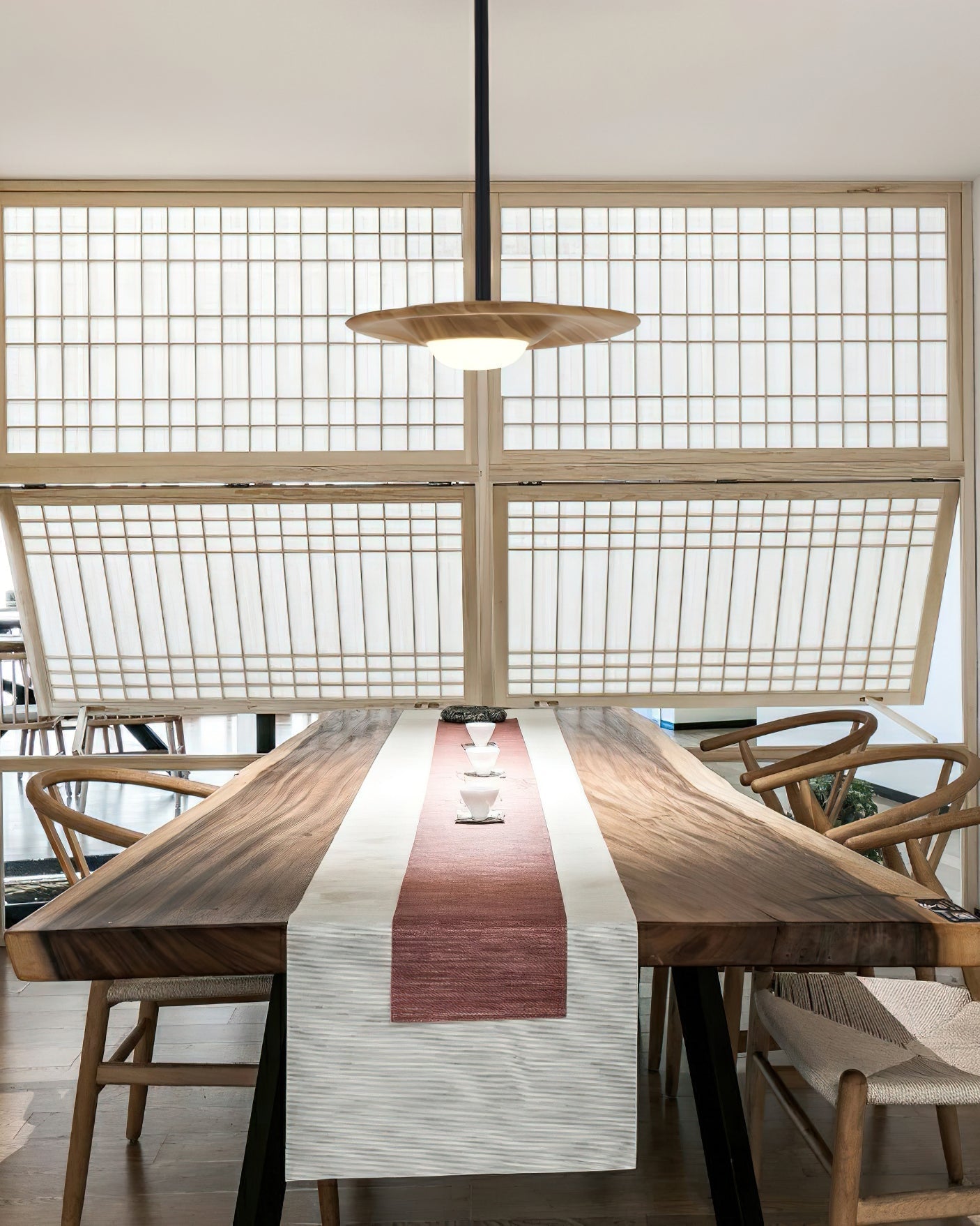 Cesilis Wood Pendant Light - Letslighting
