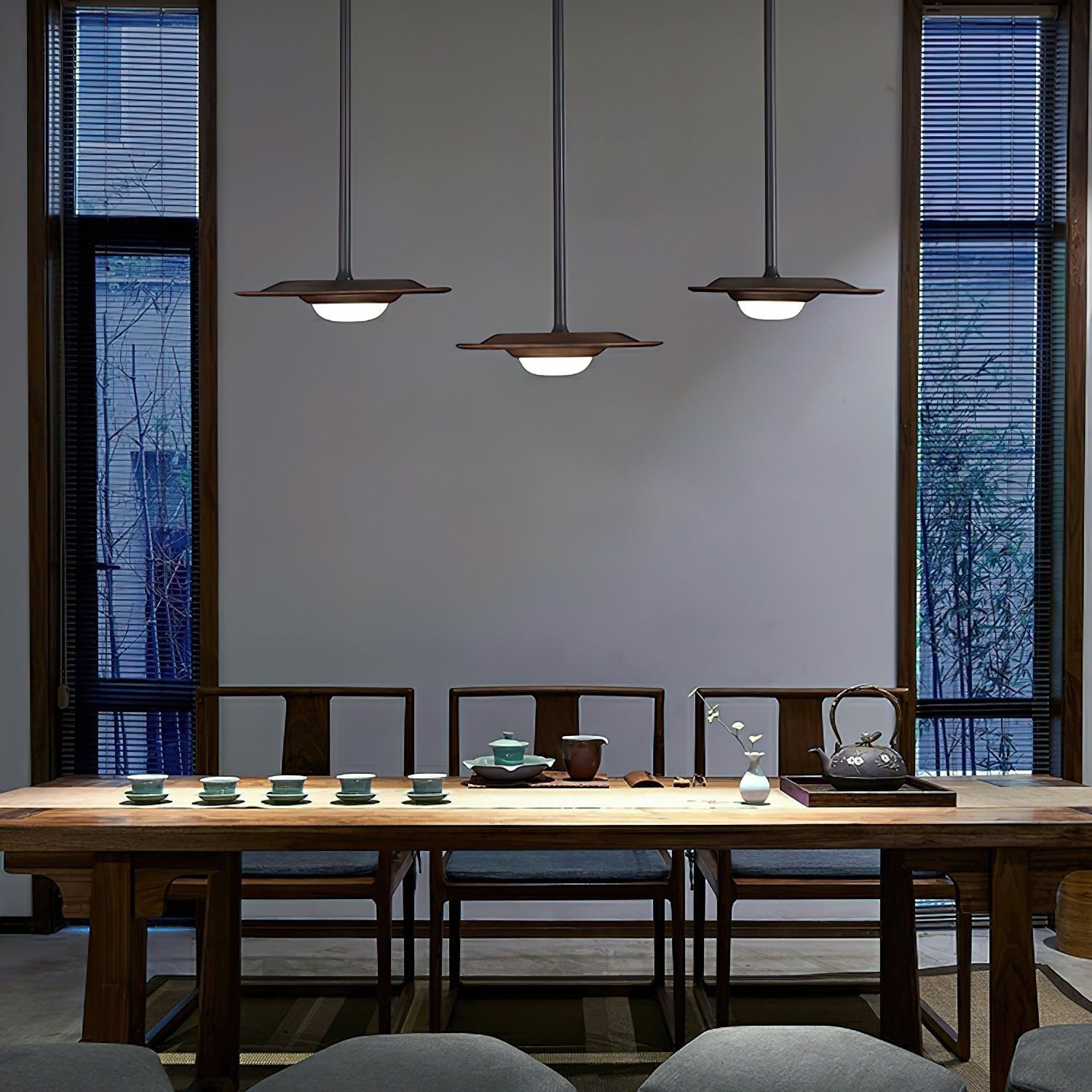 Cesilis Wood Pendant Light - Letslighting