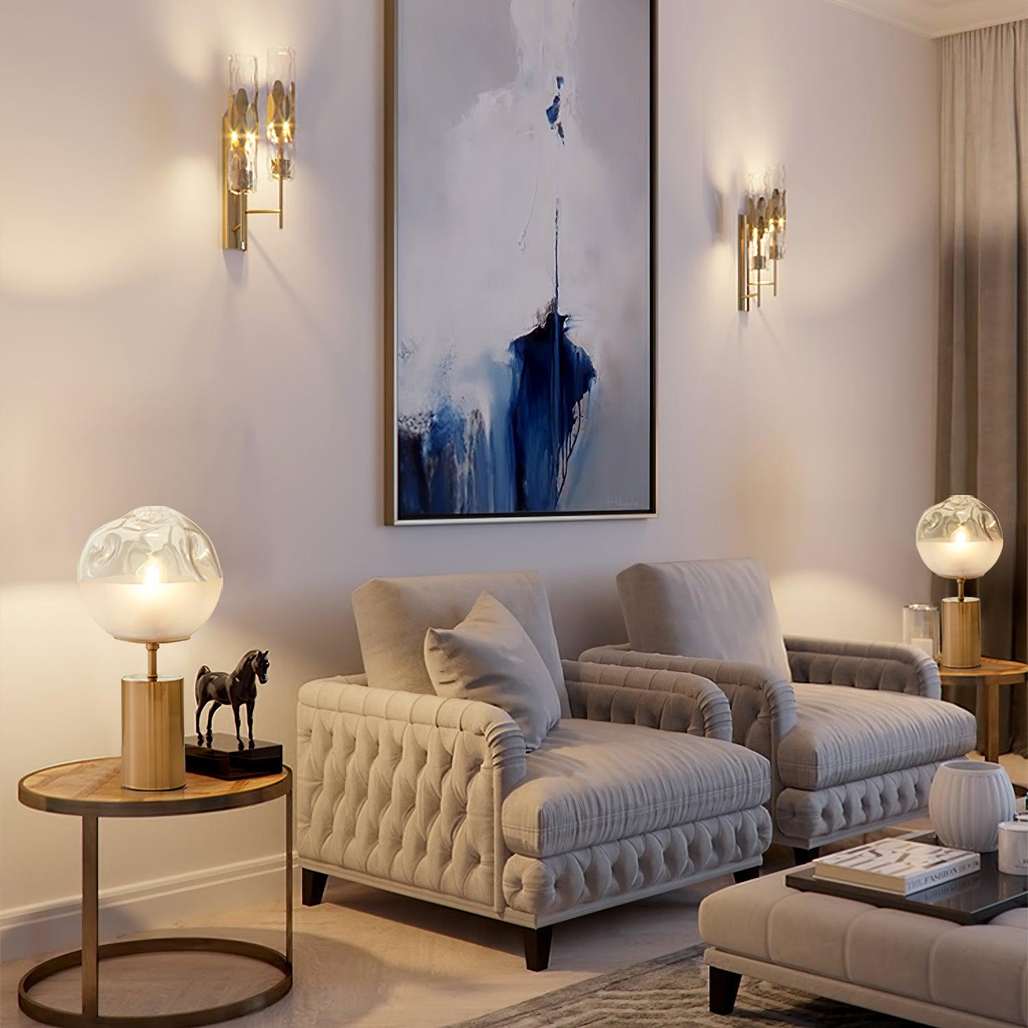 Aurea Classic Glass Table Lamp - Letslighting