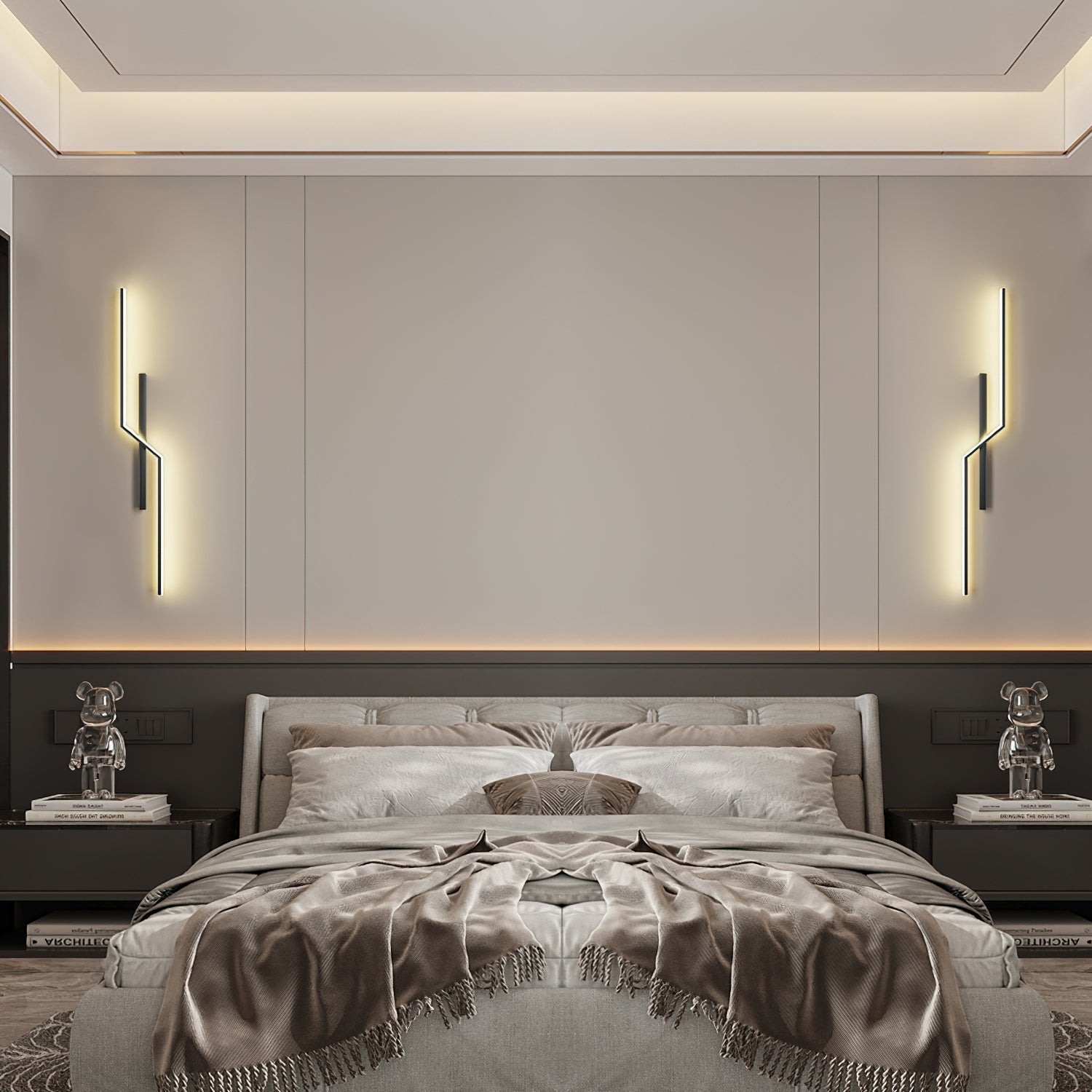 Iraeir Modern Minimalist Rechargeable Wall Light - Letslighting