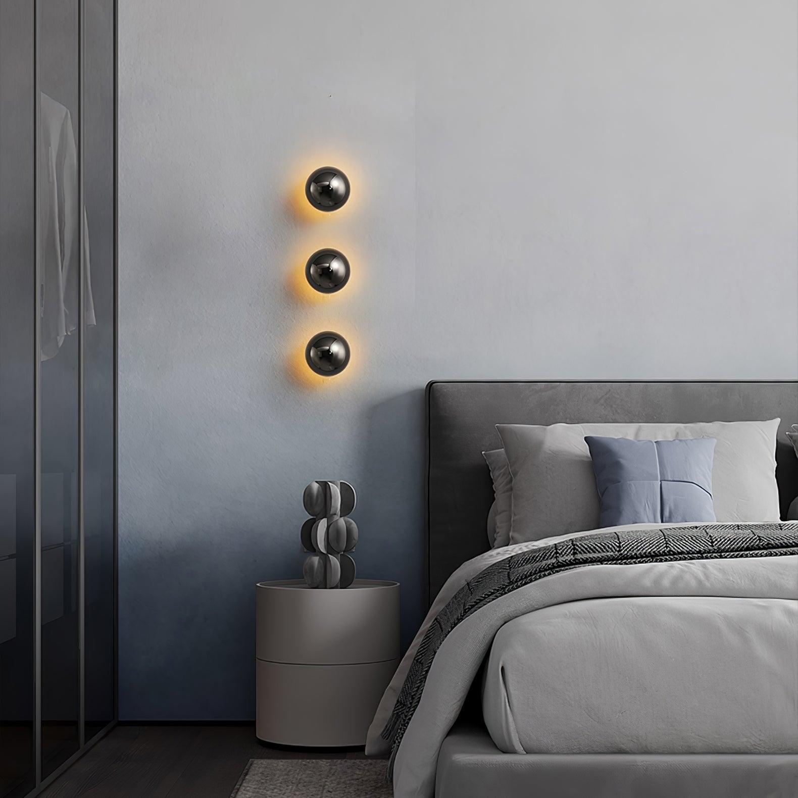 Louisa Modern Minimalist Sphere Sconce Wall Lamp - Letslighting
