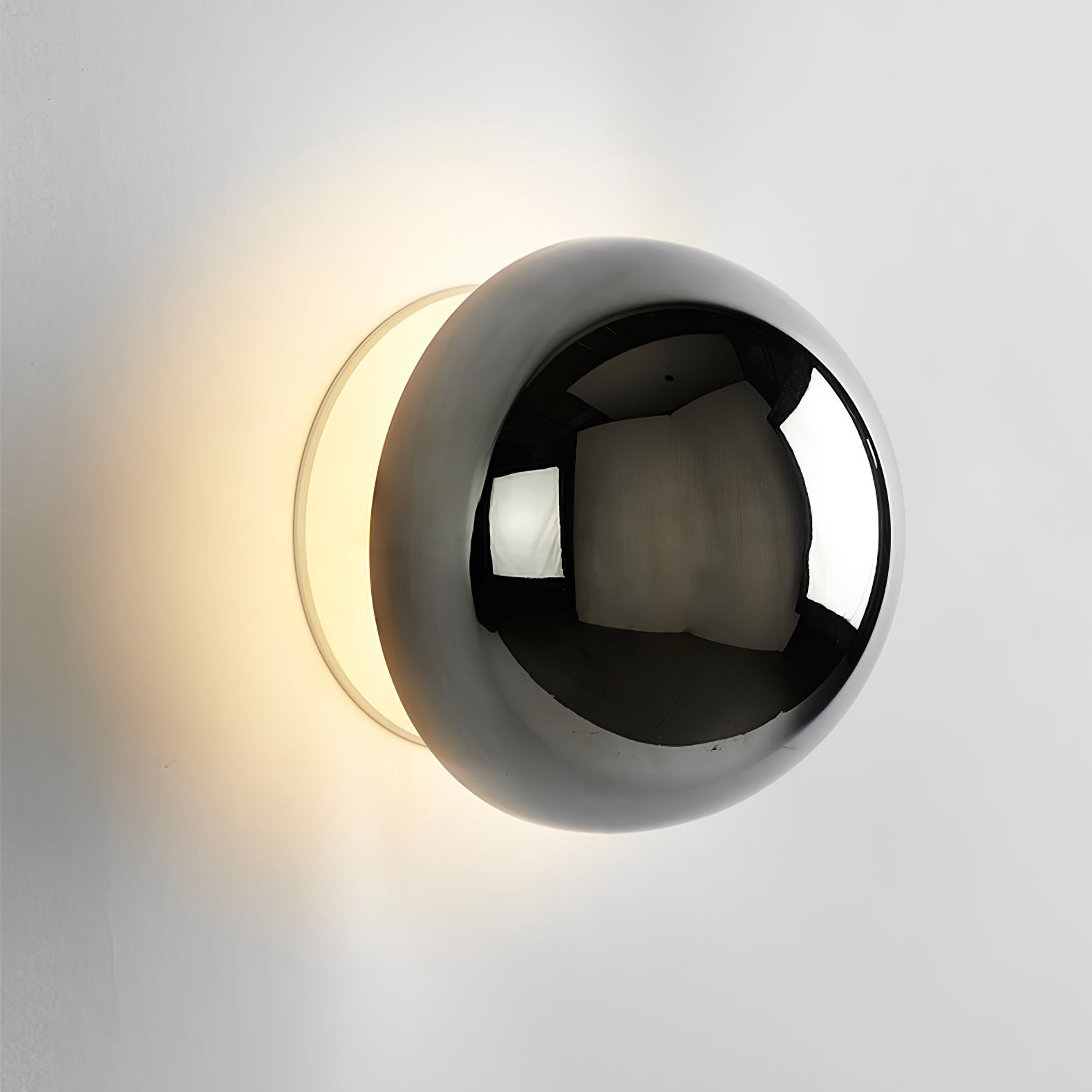 Louisa Modern Minimalist Sphere Sconce Wall Lamp - Letslighting