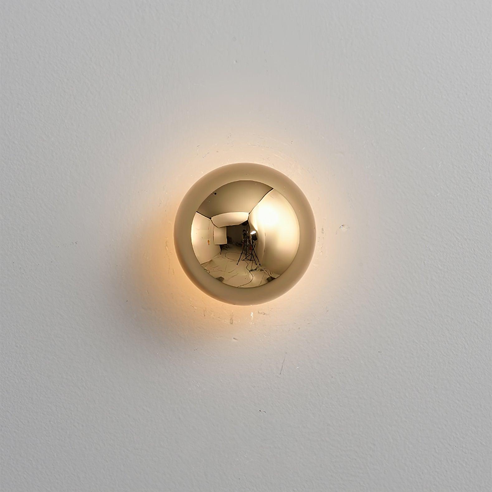 Louisa Modern Minimalist Sphere Sconce Wall Lamp - Letslighting
