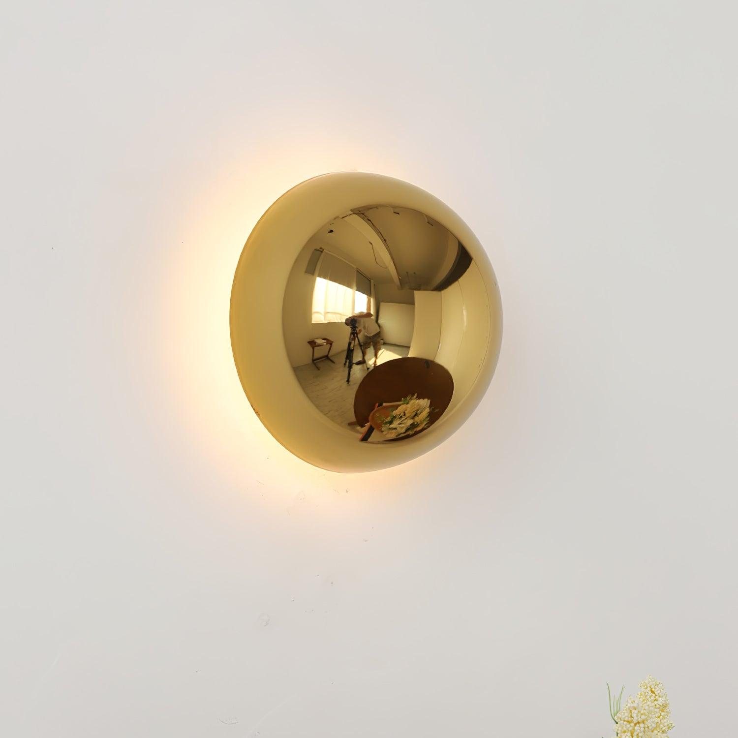 Louisa Modern Minimalist Sphere Sconce Wall Lamp - Letslighting