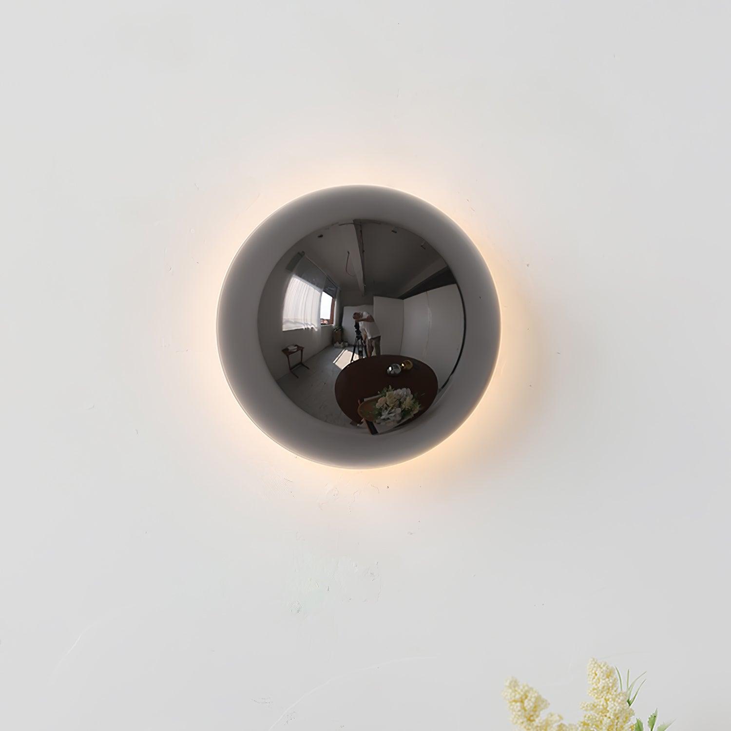 Louisa Modern Minimalist Sphere Sconce Wall Lamp - Letslighting