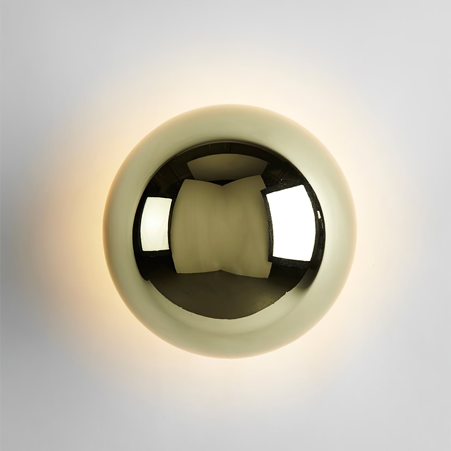 Louisa Modern Minimalist Sphere Sconce Wall Lamp - Letslighting