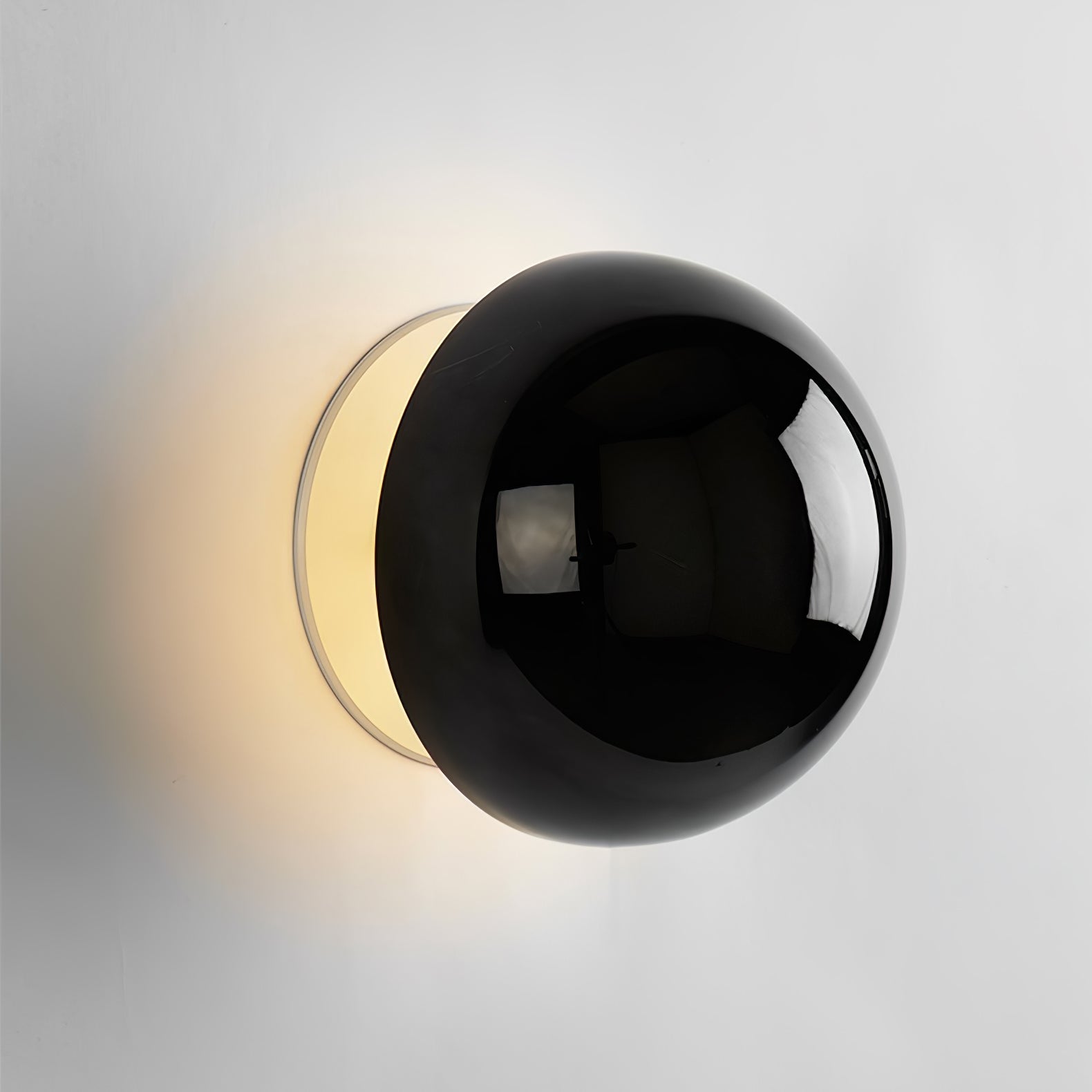 Louisa Modern Minimalist Sphere Sconce Wall Lamp - Letslighting