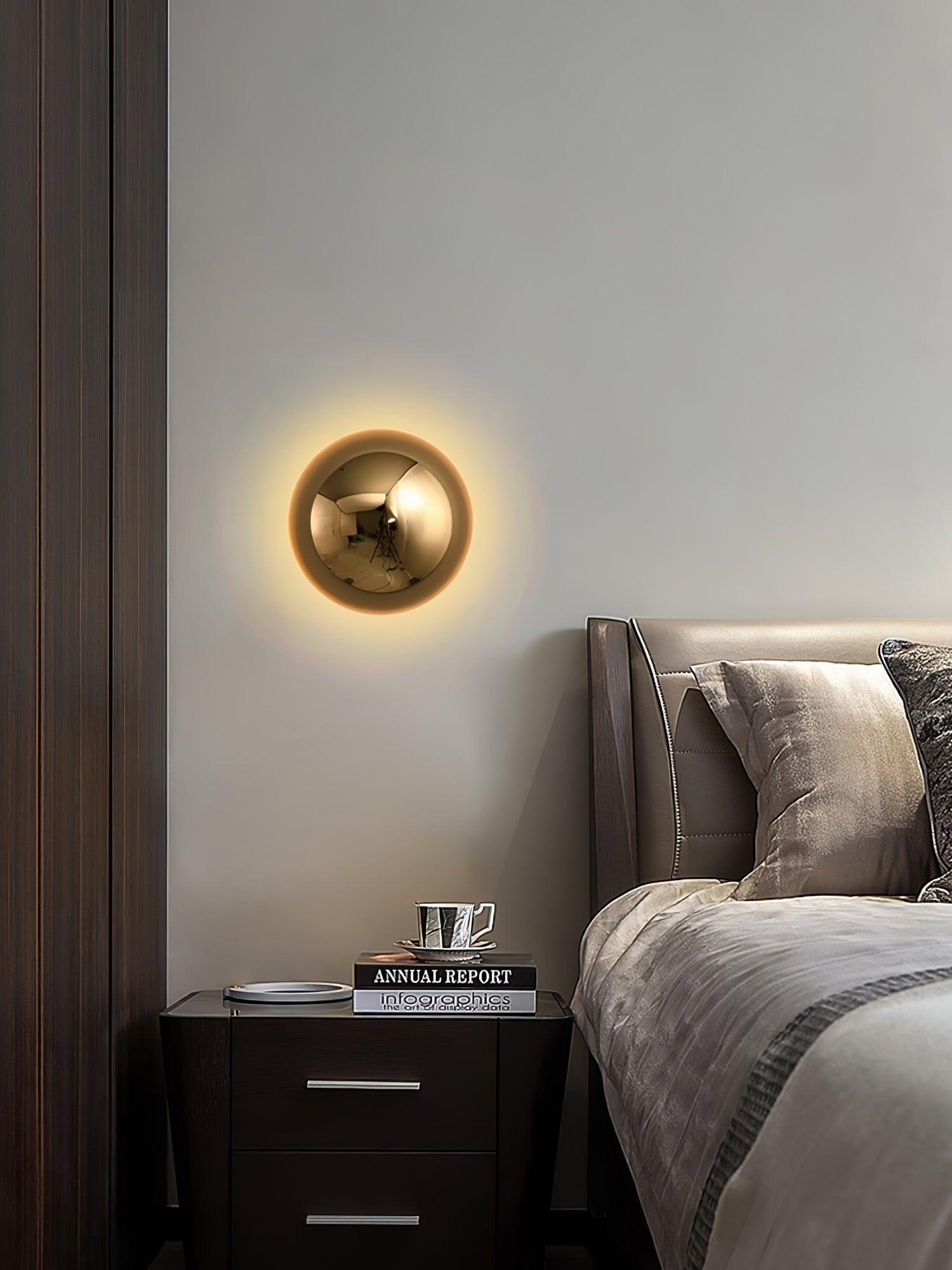 Louisa Modern Minimalist Sphere Sconce Wall Lamp - Letslighting