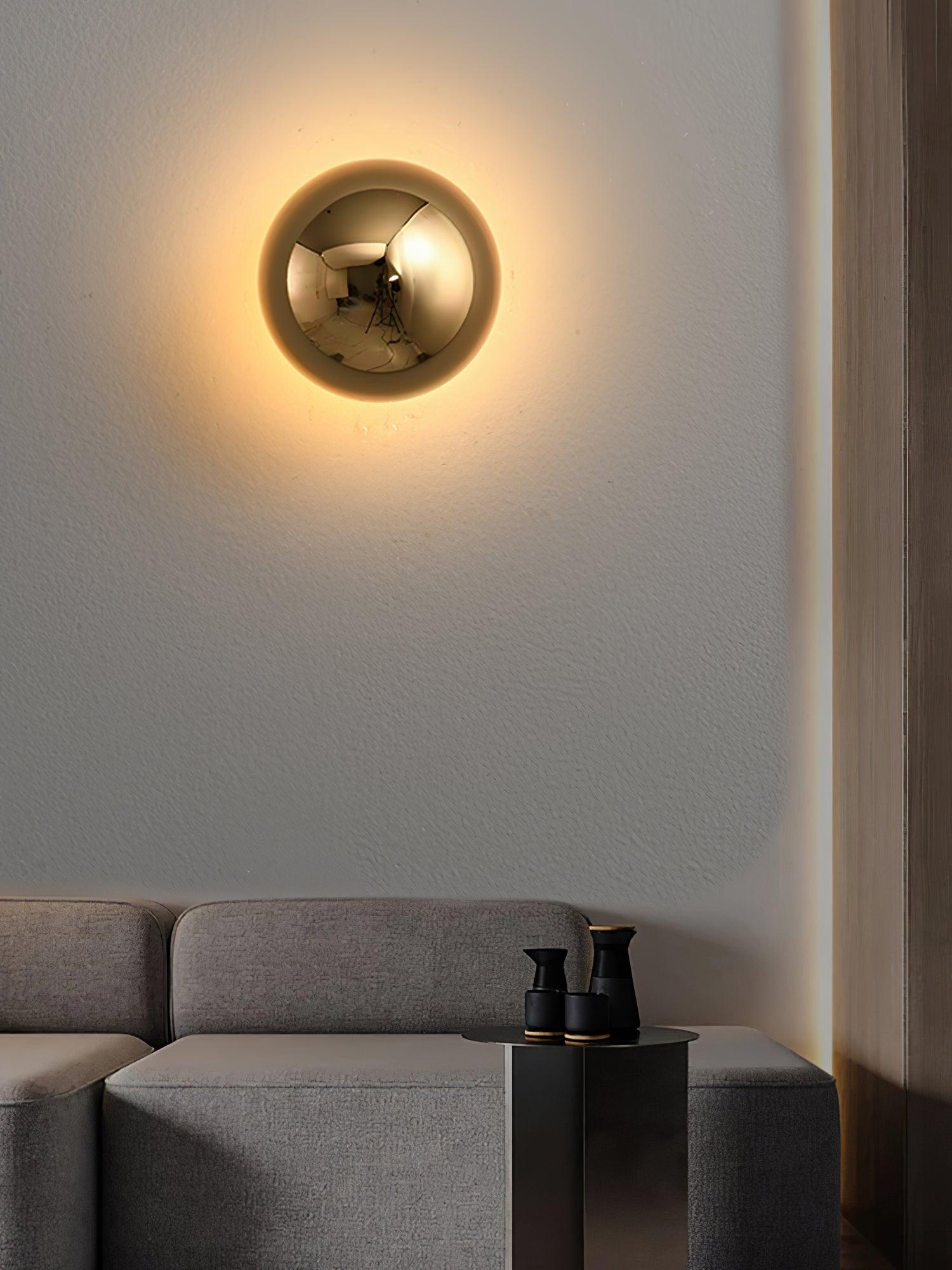 Louisa Modern Minimalist Sphere Sconce Wall Lamp - Letslighting