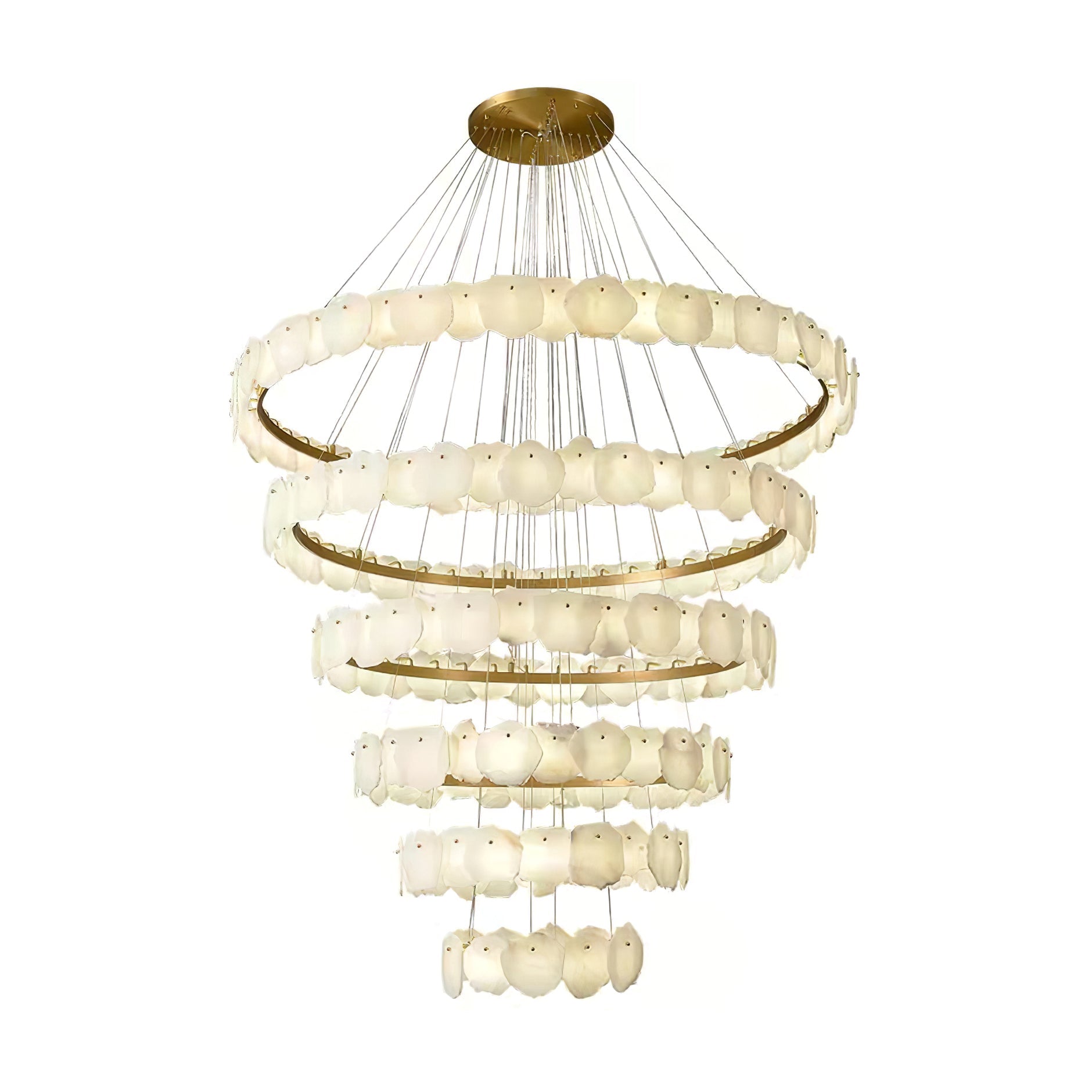 Selene Luxury Alabaster Chandelier
