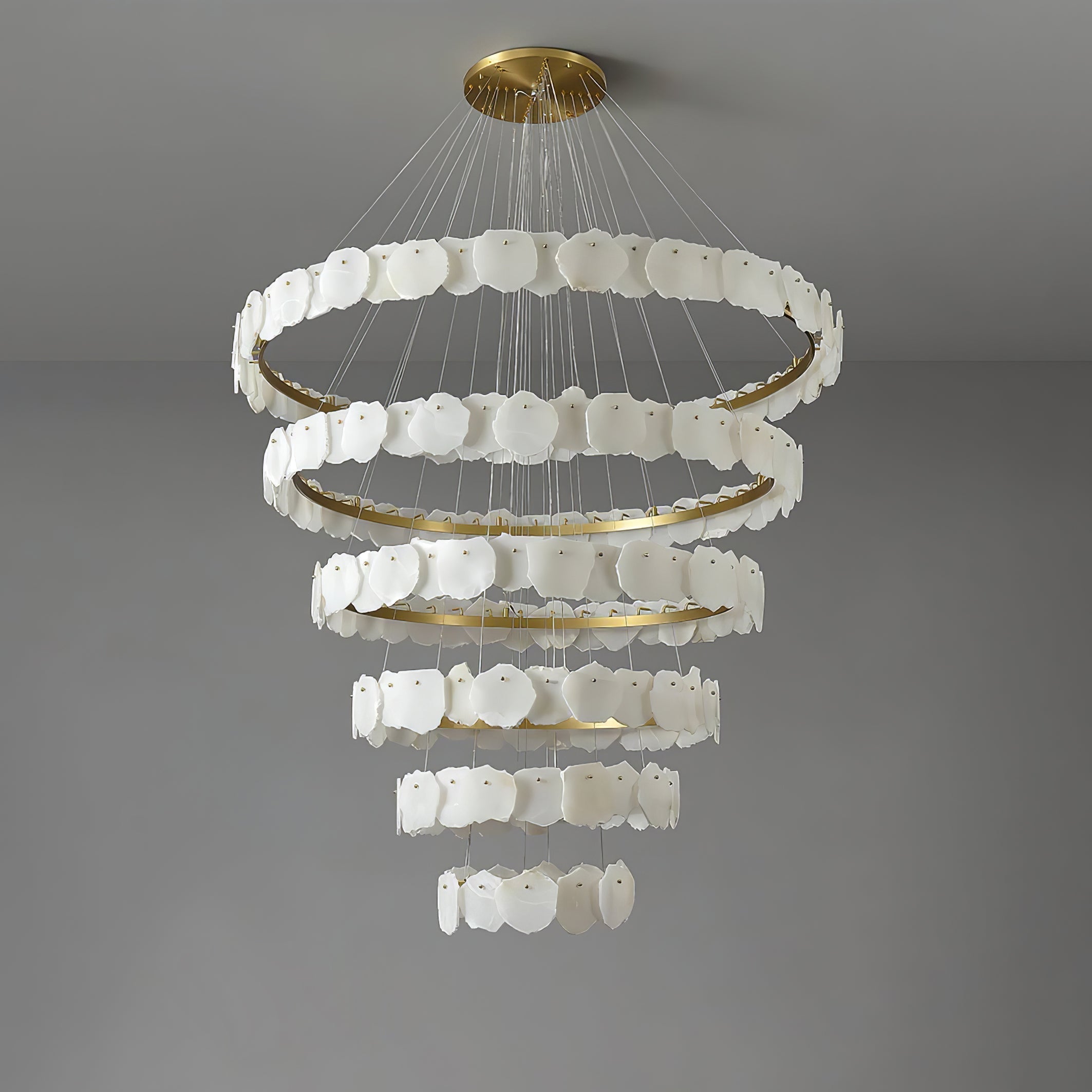 Selene Luxury Alabaster Chandelier
