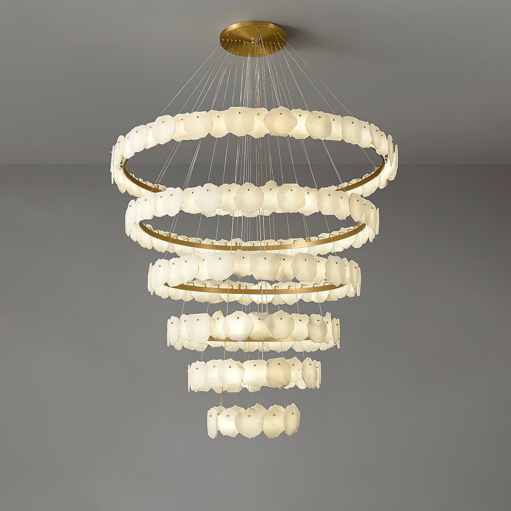 Selene Luxury Alabaster Chandelier