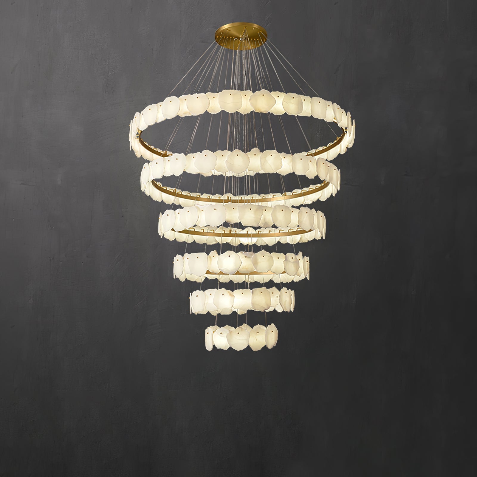 Selene Luxury Alabaster Chandelier