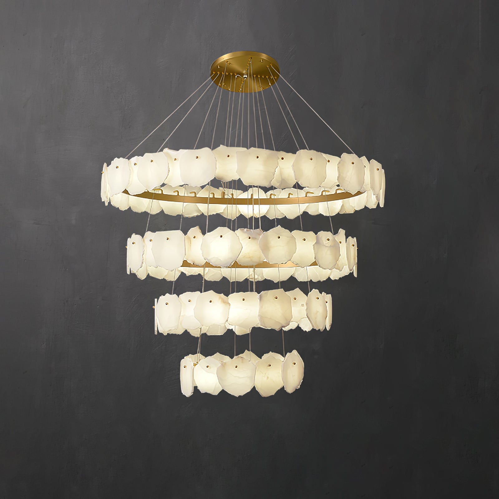Selene Luxury Alabaster Chandelier