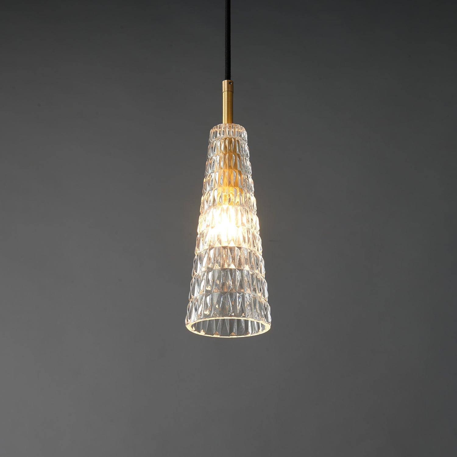 Lustra Pendant Lamp Clear Shade Crystal - Letslighting