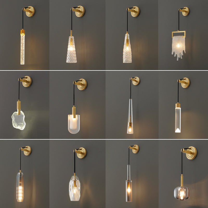 Zodorila Modern Minimalist Series Crystal Wall Lamp - Letslighting