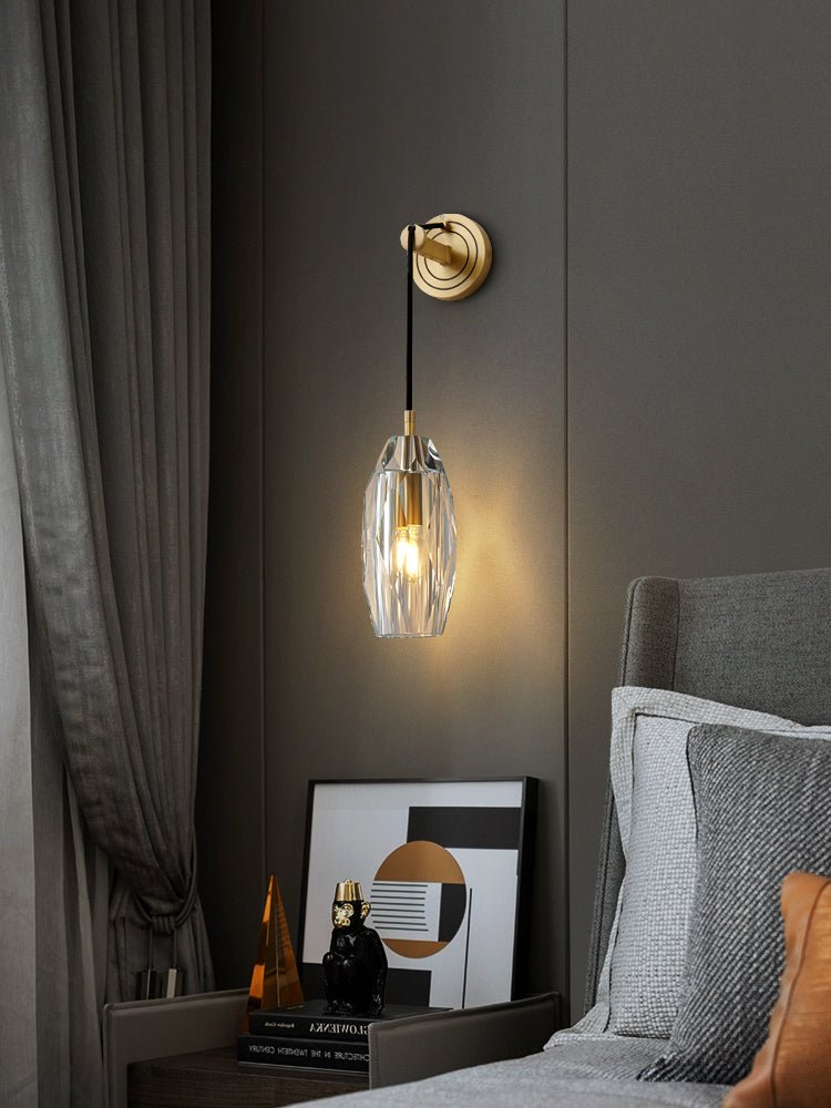 Zodorila Modern Minimalist Series Crystal Wall Lamp - Letslighting