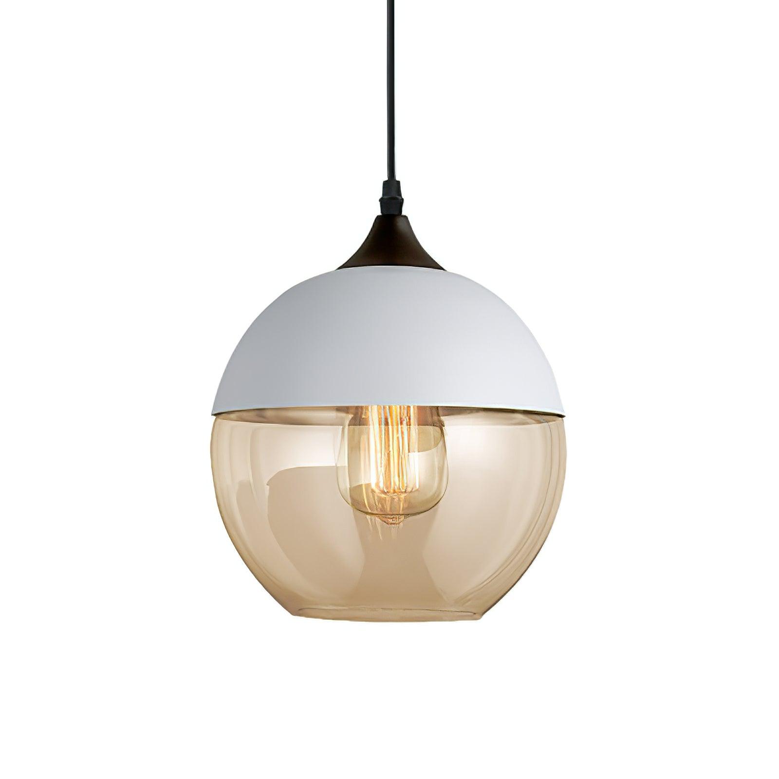 Aura Industrial Glass Pendant Lamp - Letslighting