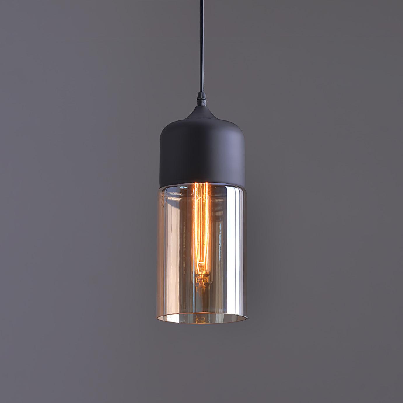 Aura Industrial Glass Pendant Lamp - Letslighting