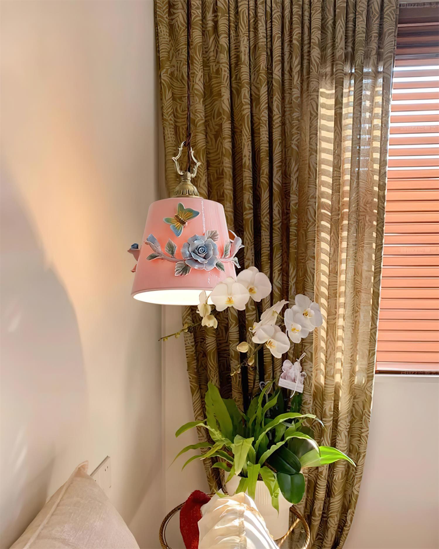 Eden Pendant Lamp Floral Butterfly Delight - Letslighting