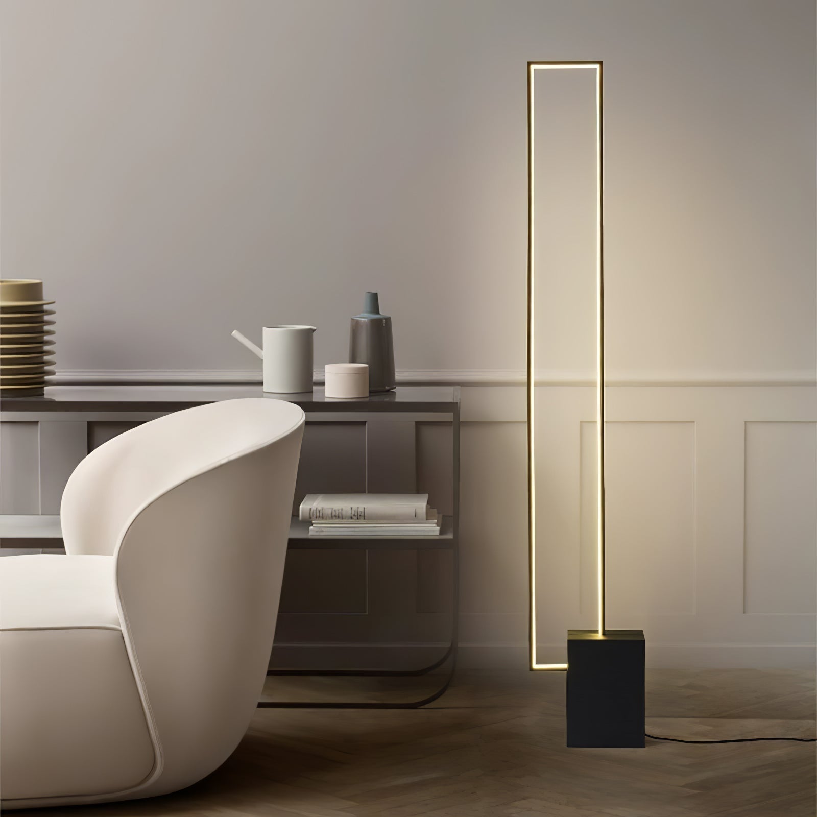 Alvain Aluminum Floor Lamp - Letslighting