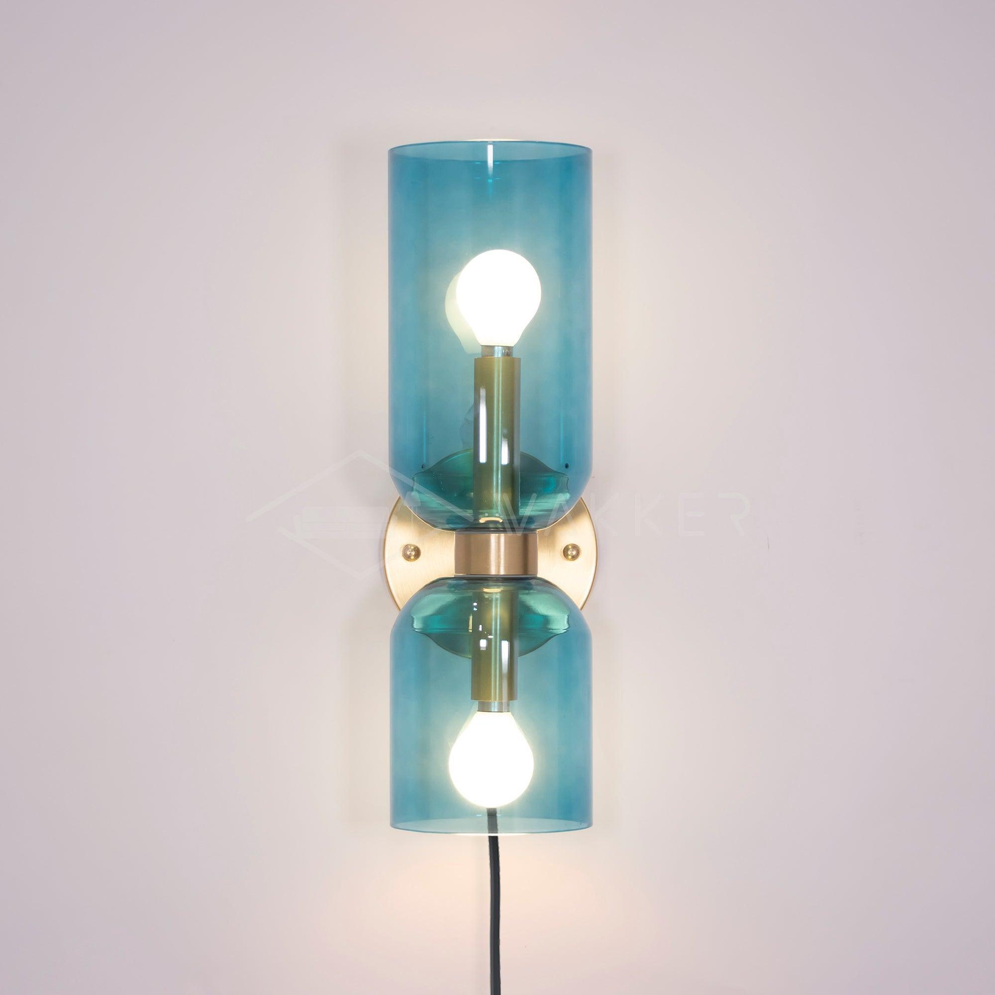Lylaearis Nordic Art Plug-In Glass Wall Lamp - Letslighting
