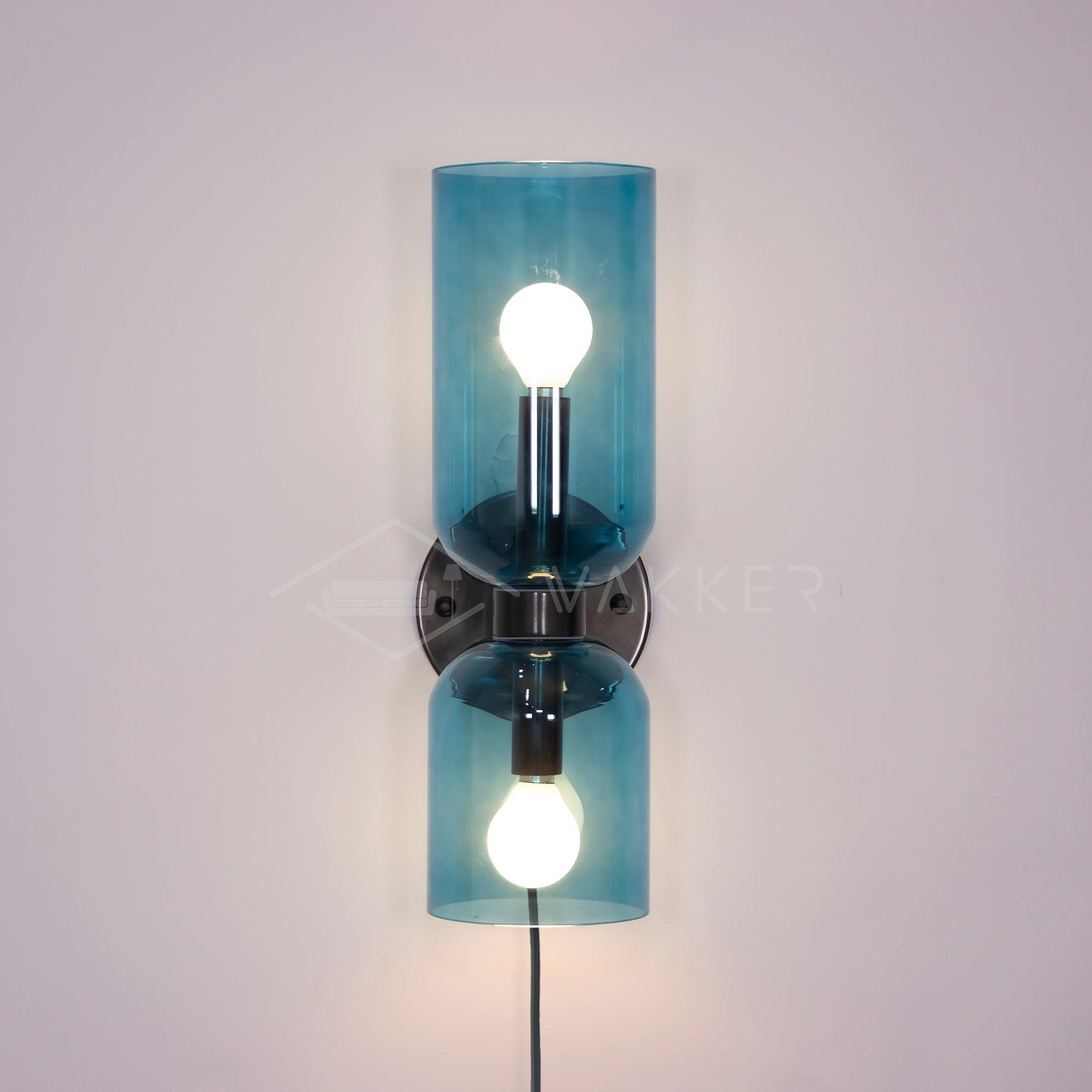 Lylaearis Nordic Art Plug-In Glass Wall Lamp - Letslighting