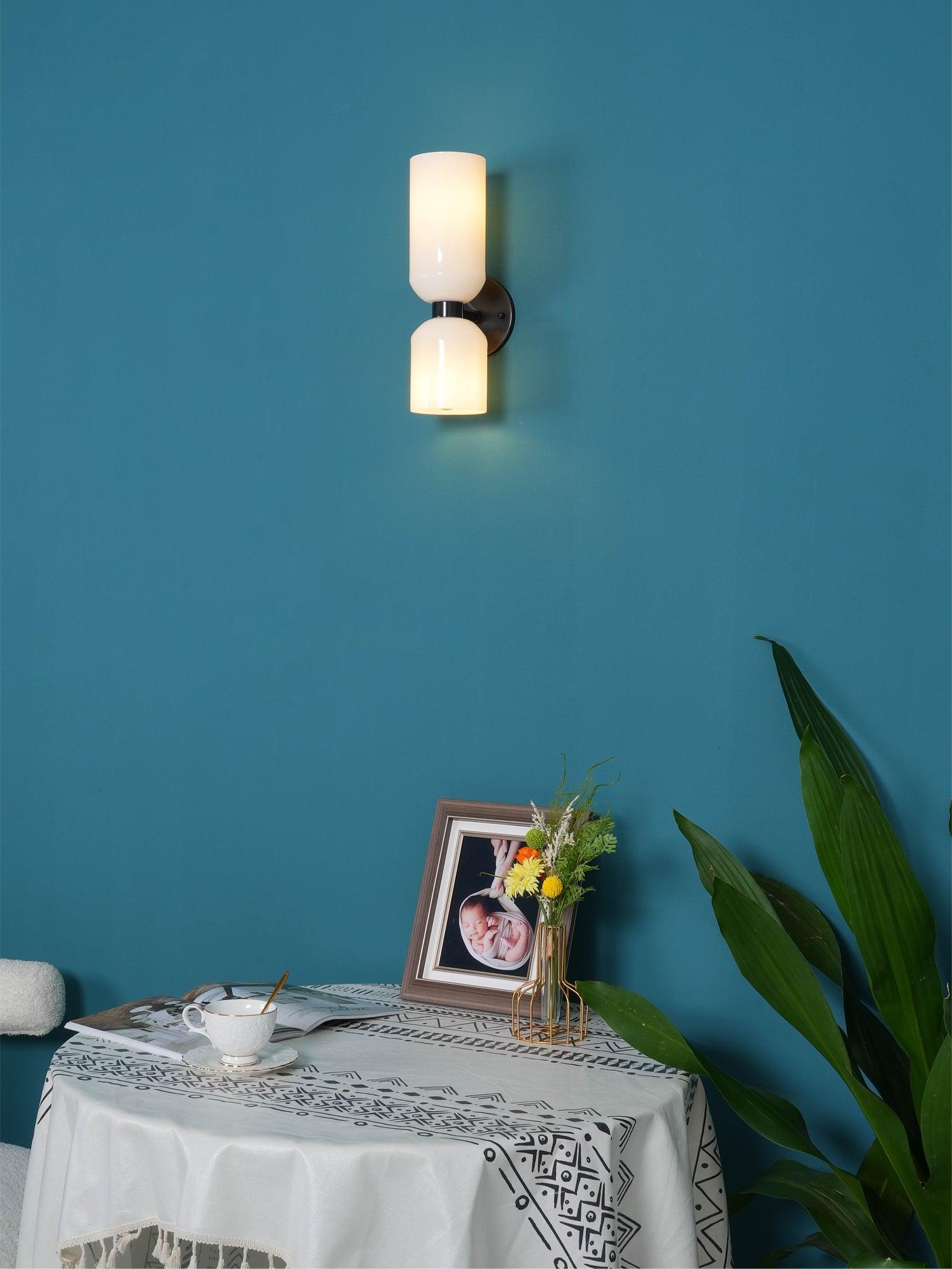 Edie Modern Minimalist Glass Wall Lamp - Letslighting