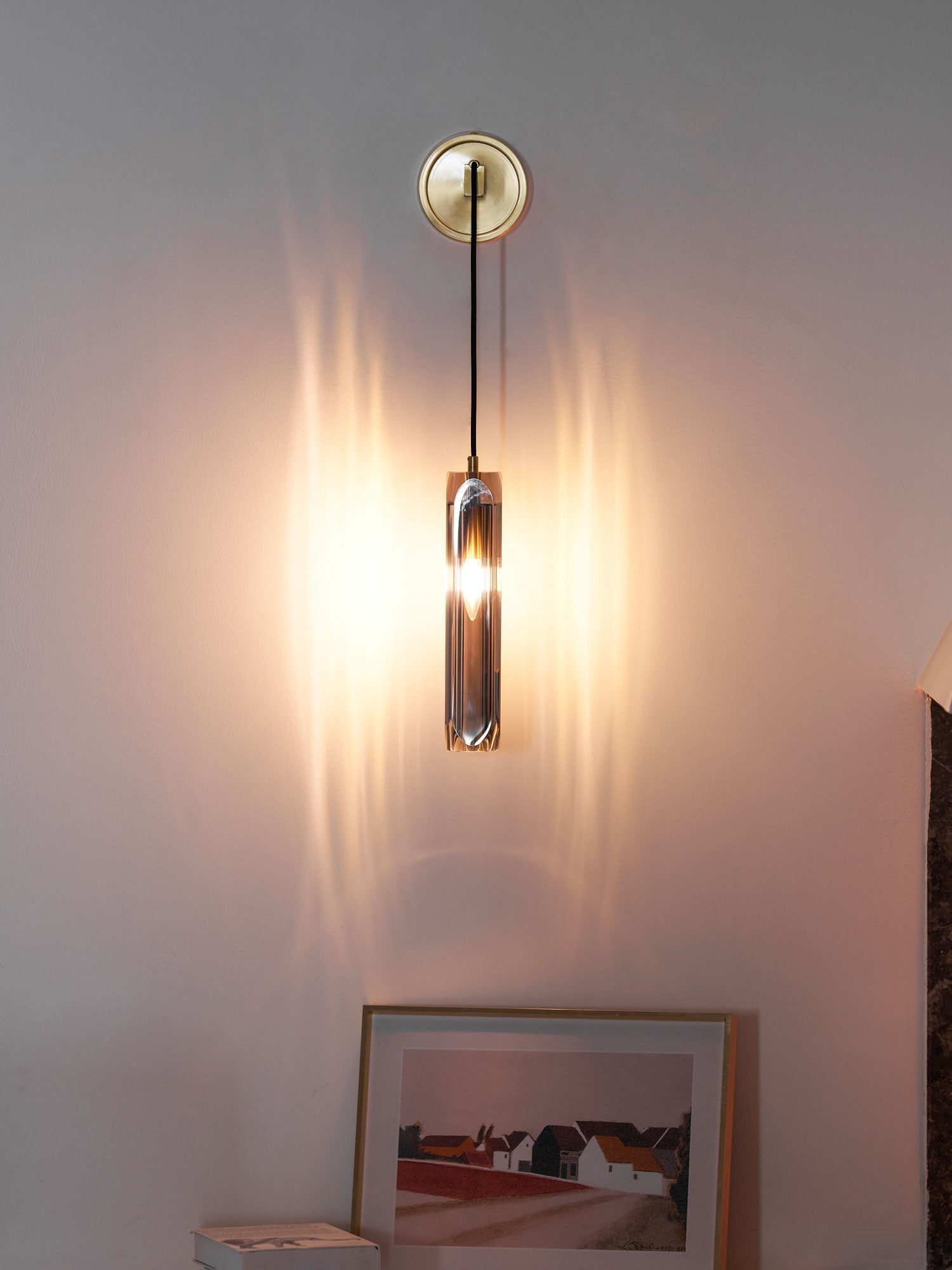 Zodorila Modern Minimalist Series Crystal Wall Lamp - Letslighting