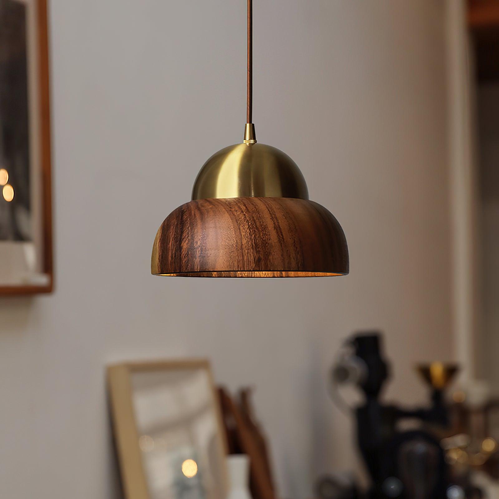 Bronze Rustic Brass Pendant Light - Letslighting