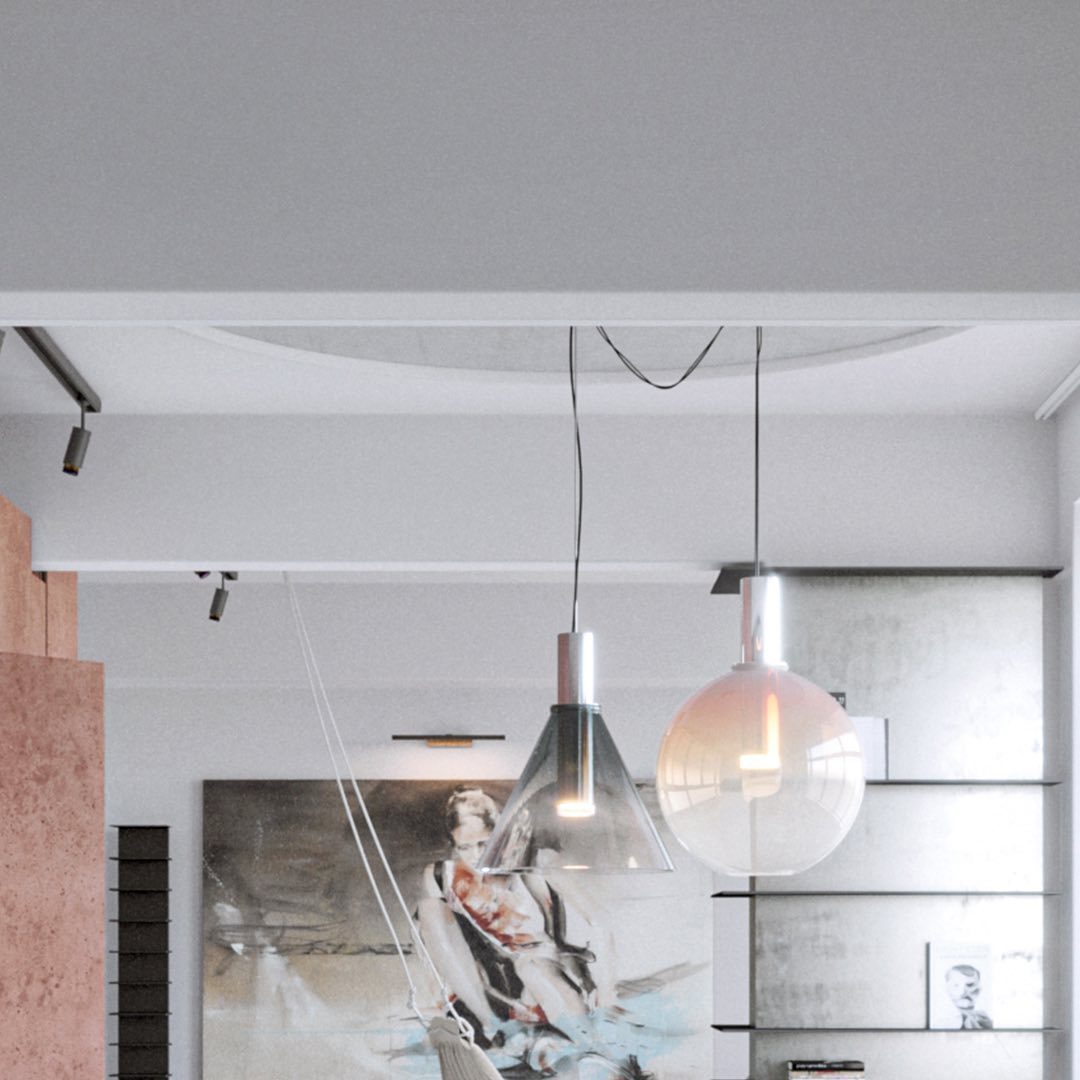 Aeris Minimalist Glass Pendant Lamp - Letslighting