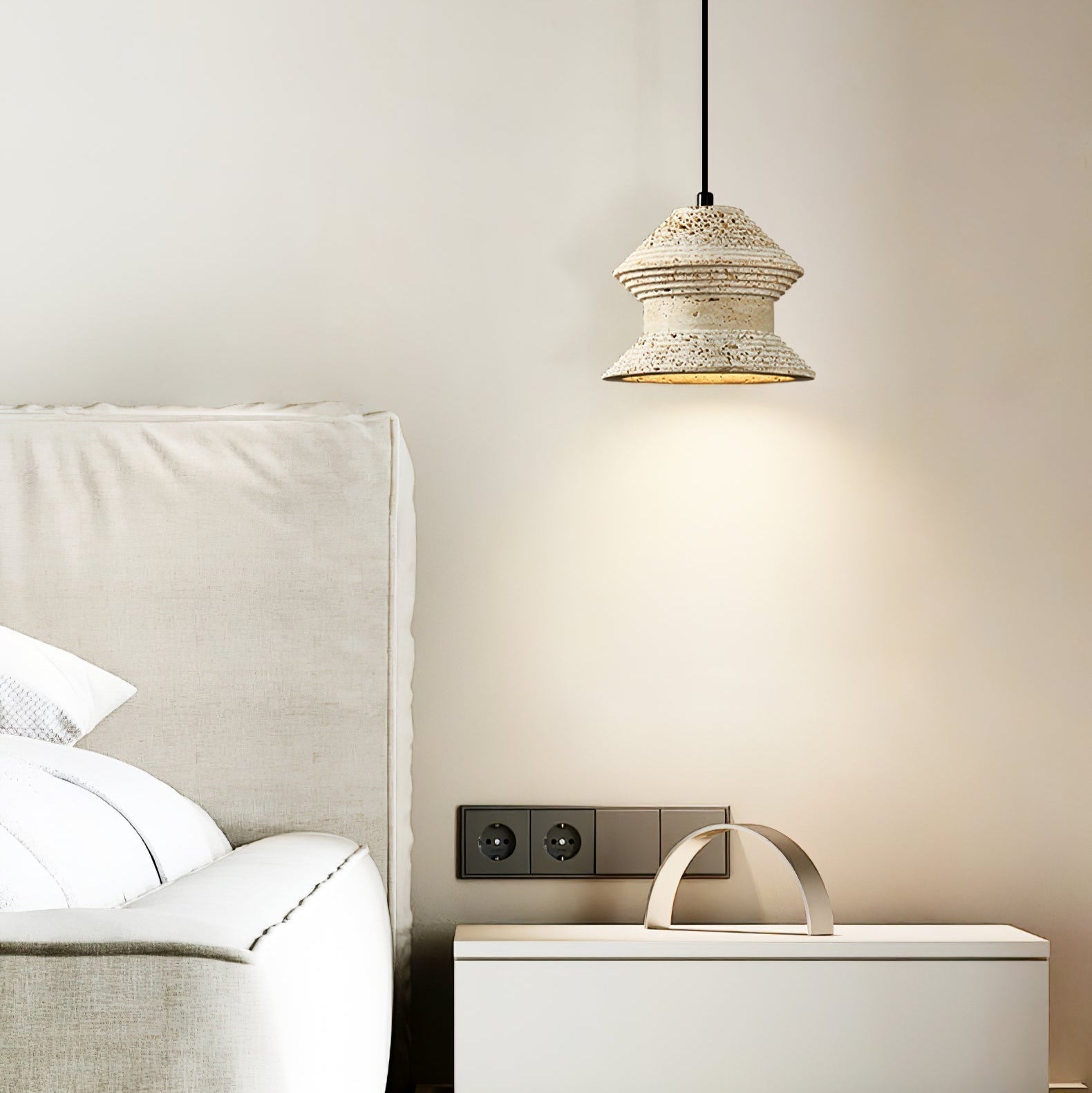 Eira Travertine Pendant Light - Letslighting