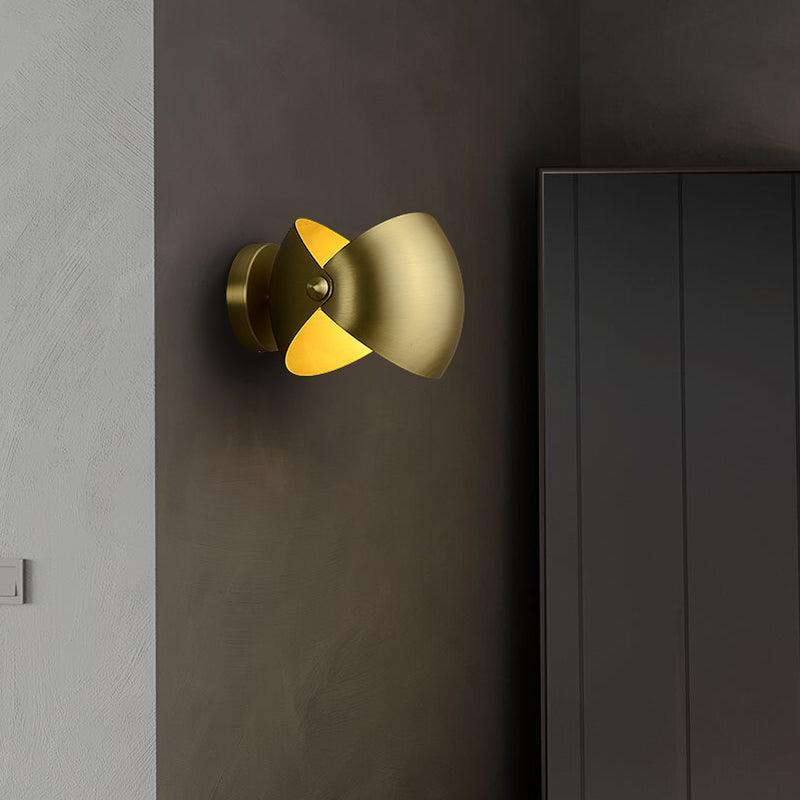 Luno Elegant Brass Wall Lamp - Letslighting