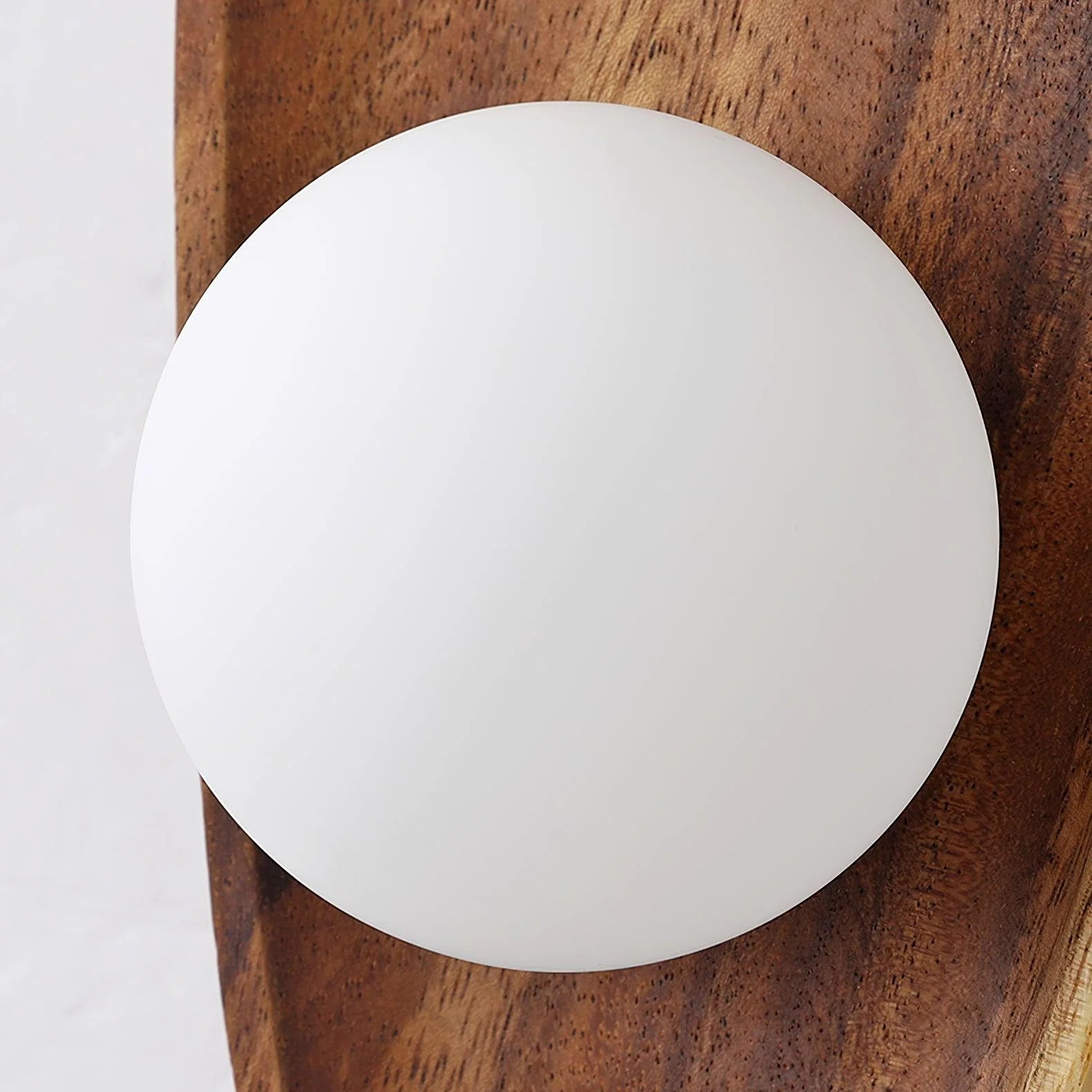 Ligno Wall Lamp Natural Wood Glass - Letslighting