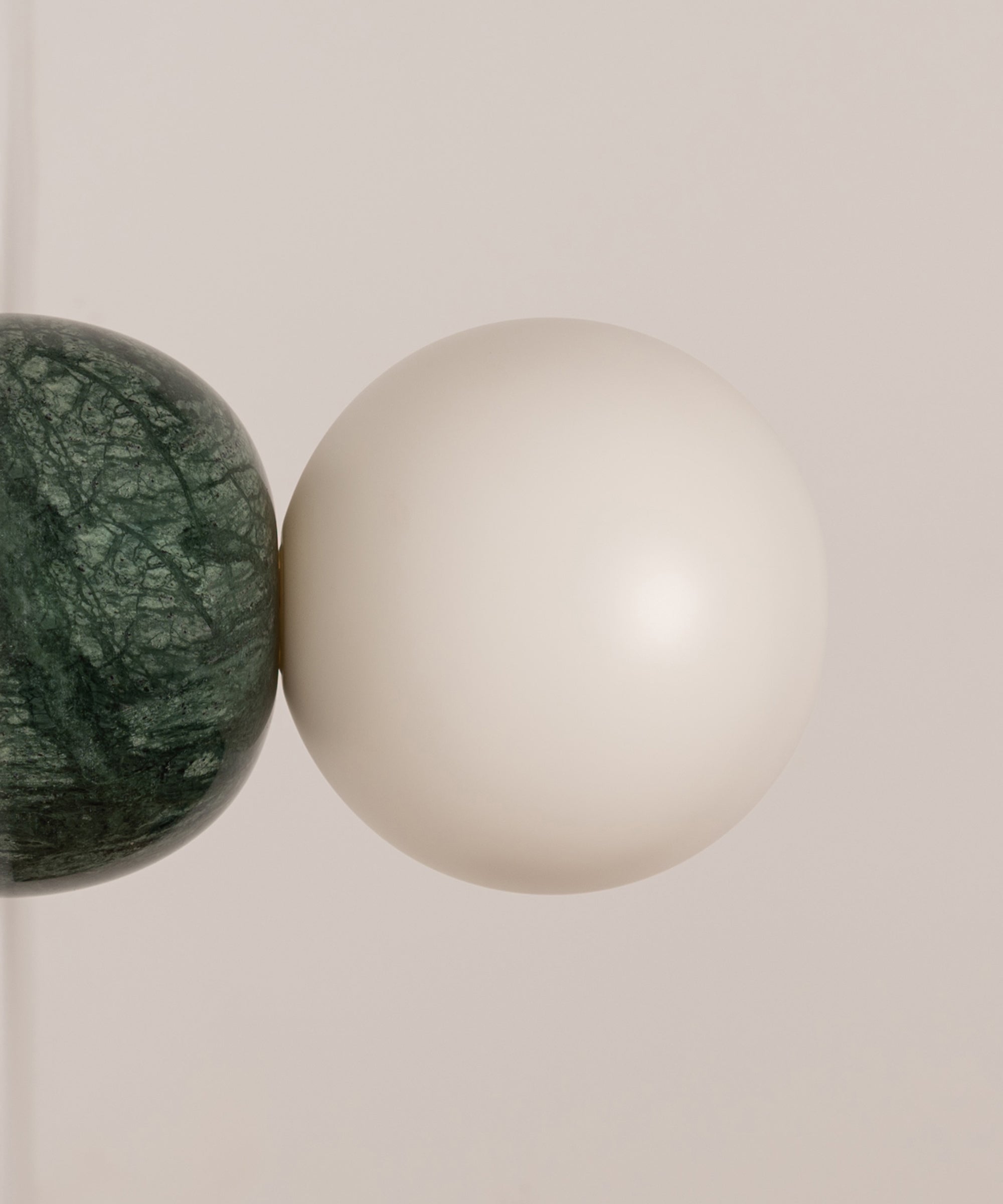 Fable Modern Minimalist Marble Glass Wall Lamp - Letslighting