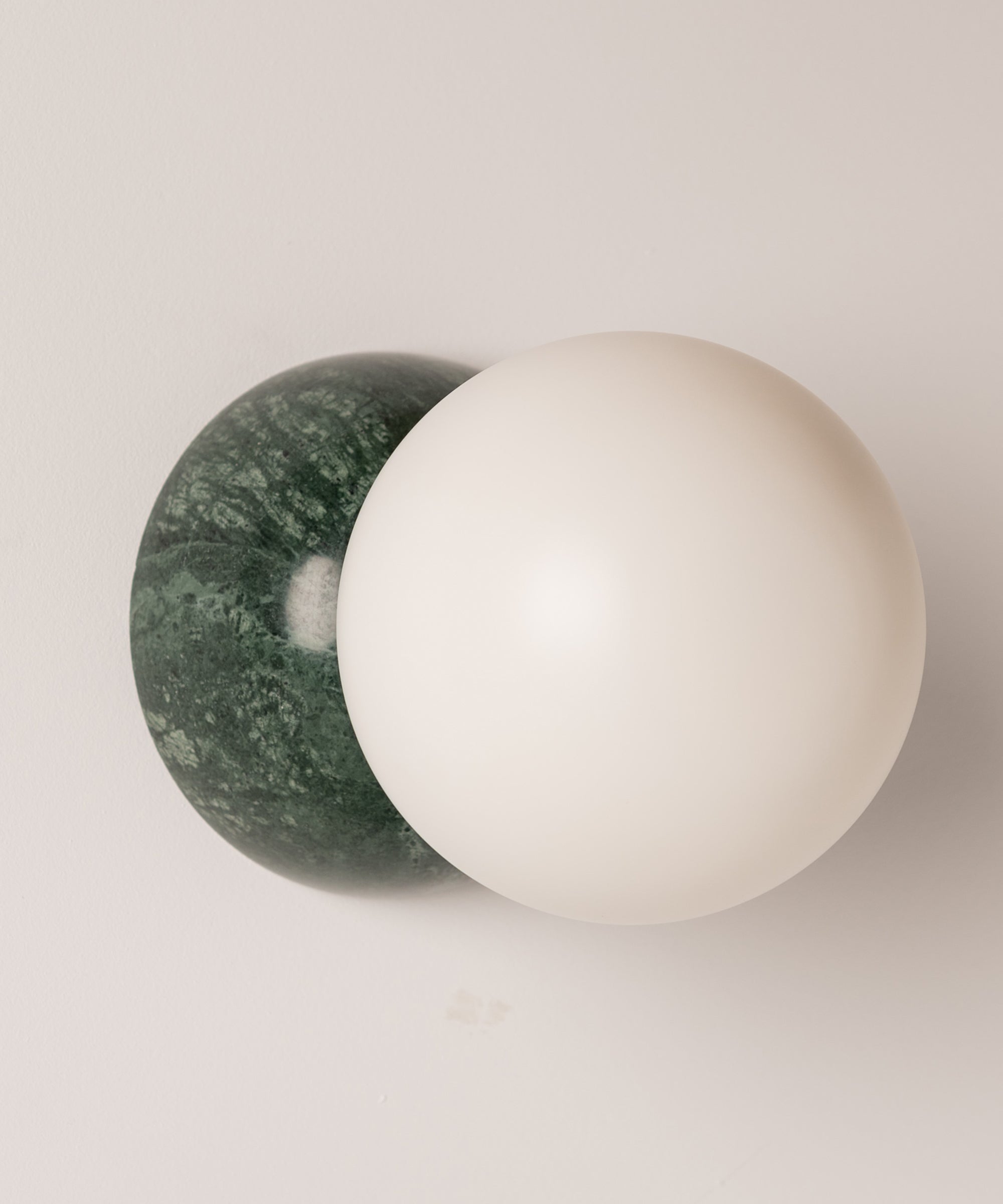 Fable Modern Minimalist Marble Glass Wall Lamp - Letslighting