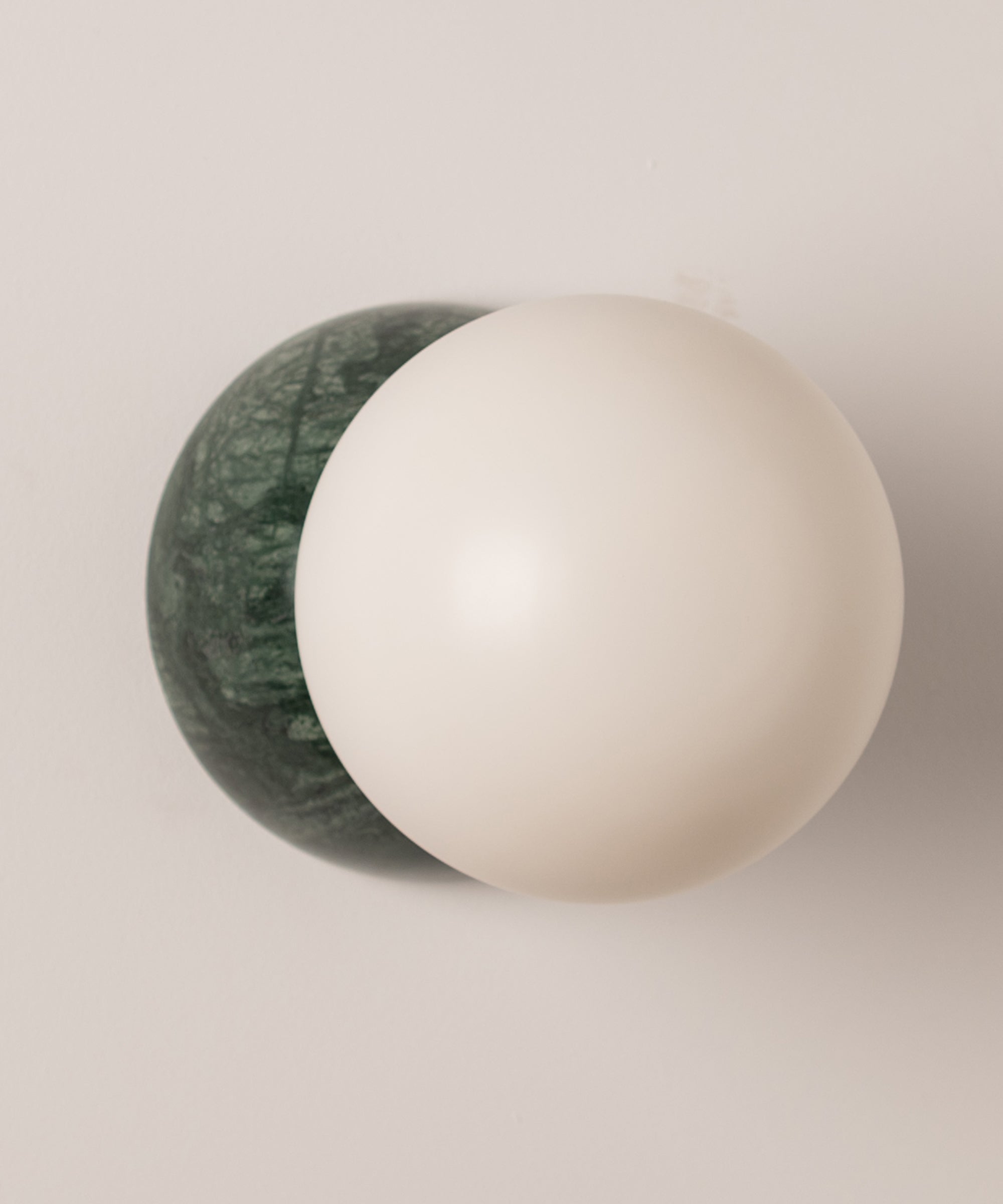 Fable Modern Minimalist Marble Glass Wall Lamp - Letslighting