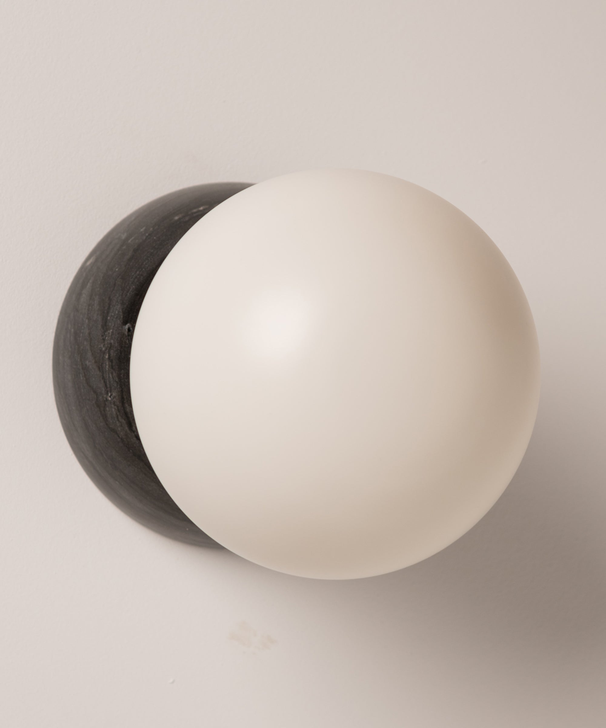 Fable Modern Minimalist Marble Glass Wall Lamp - Letslighting