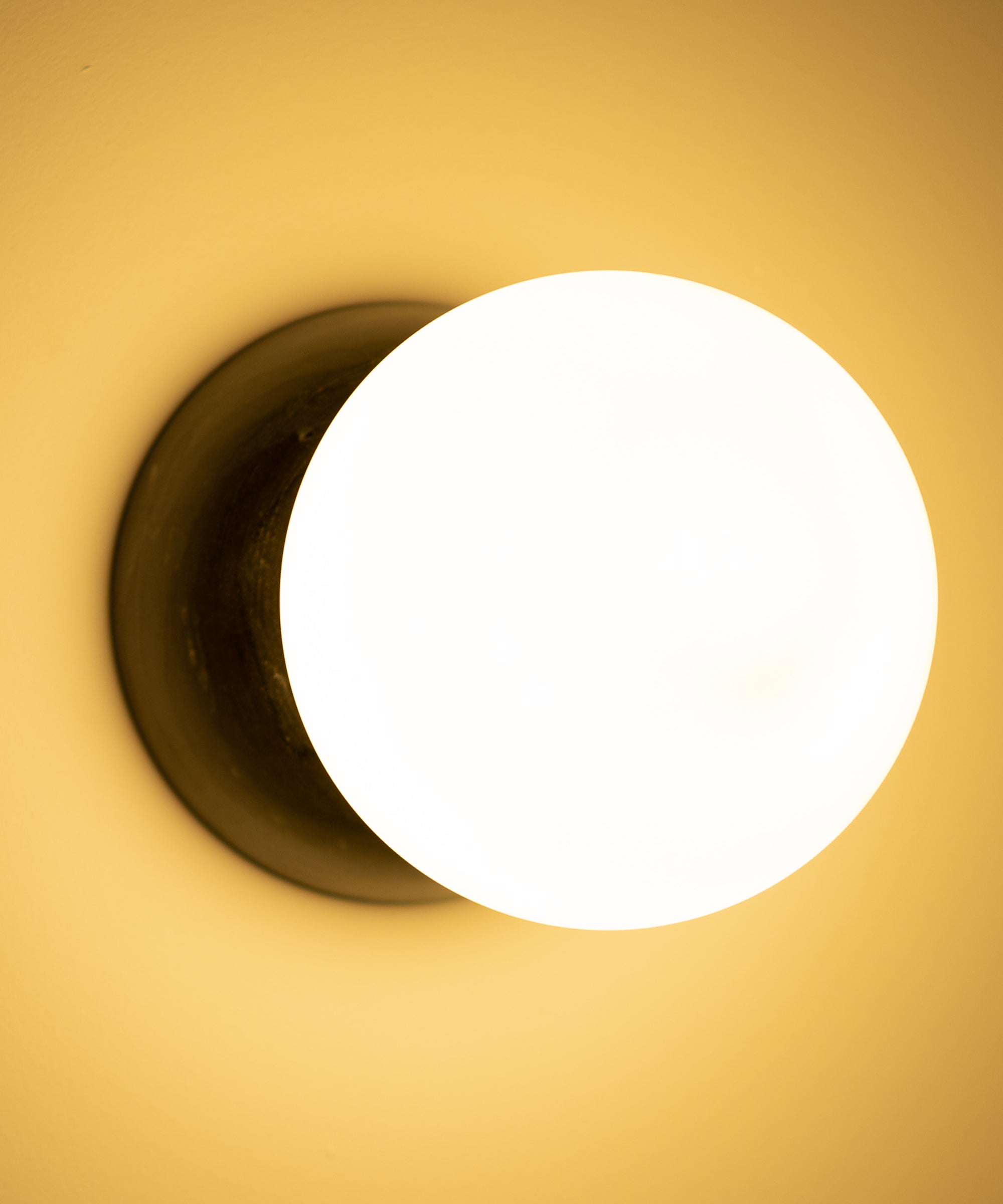 Fable Modern Minimalist Marble Glass Wall Lamp - Letslighting