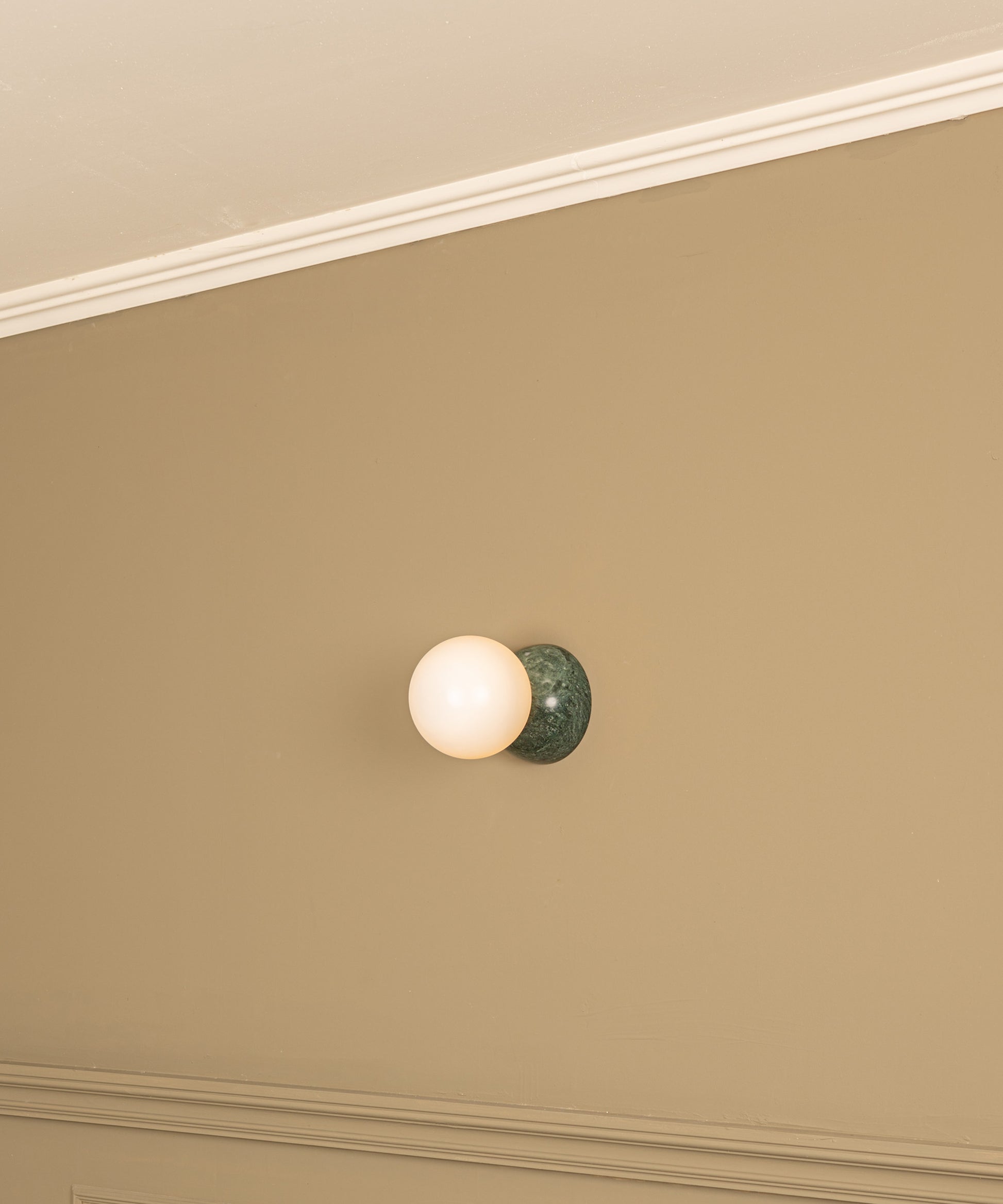 Fable Modern Minimalist Marble Glass Wall Lamp - Letslighting