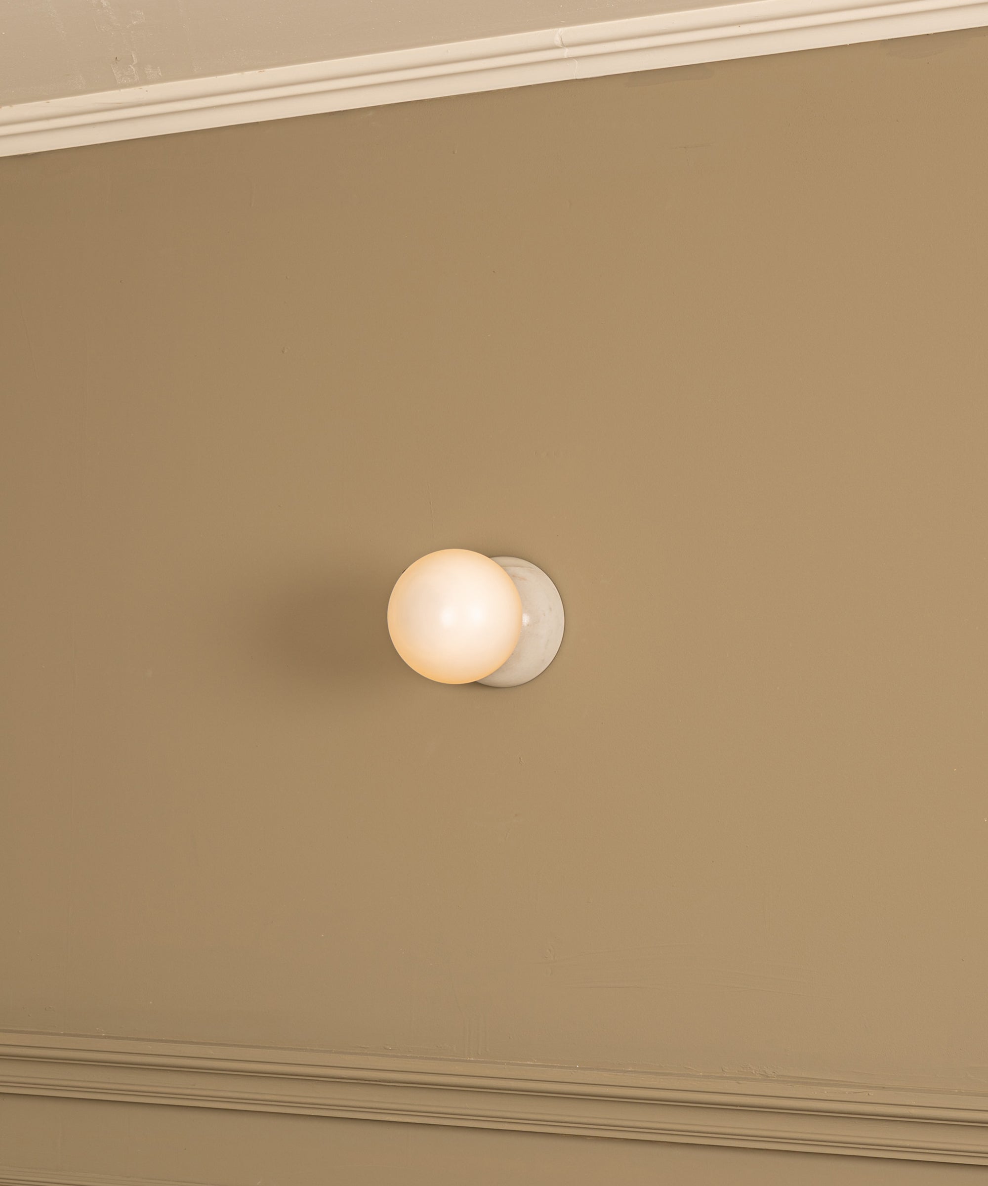 Fable Modern Minimalist Marble Glass Wall Lamp - Letslighting