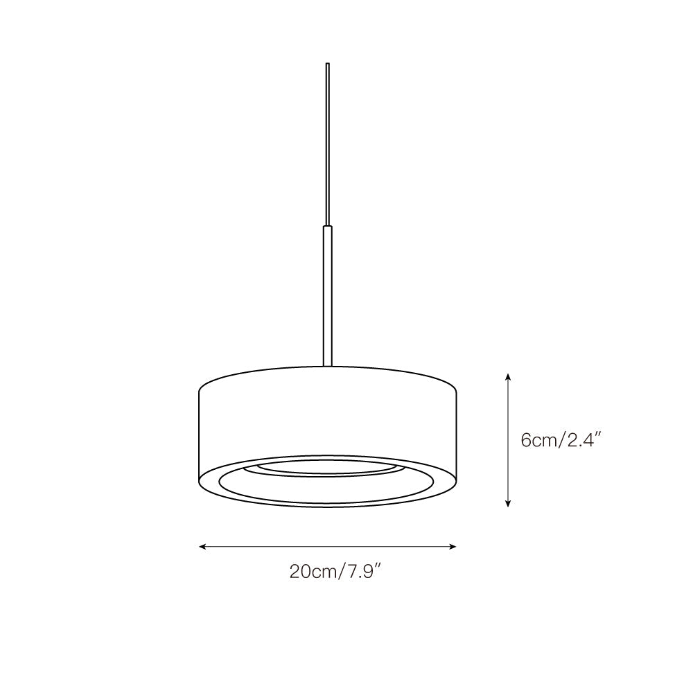 Glide Modern Minimalist Marble Pendant Lamp - Letslighting