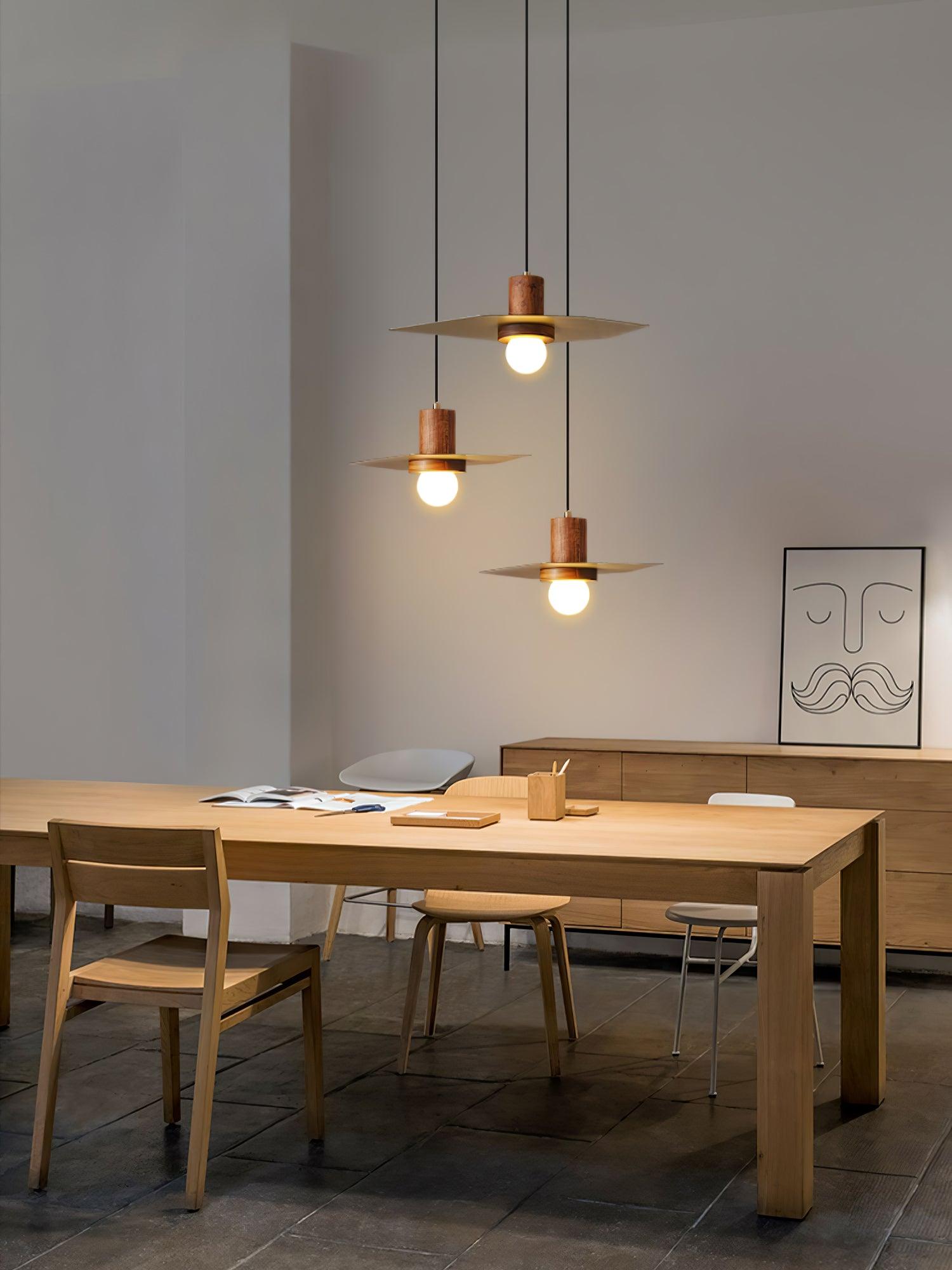 Olvenan Premium Nordic Art Wood Pendant Lamp - Letslighting