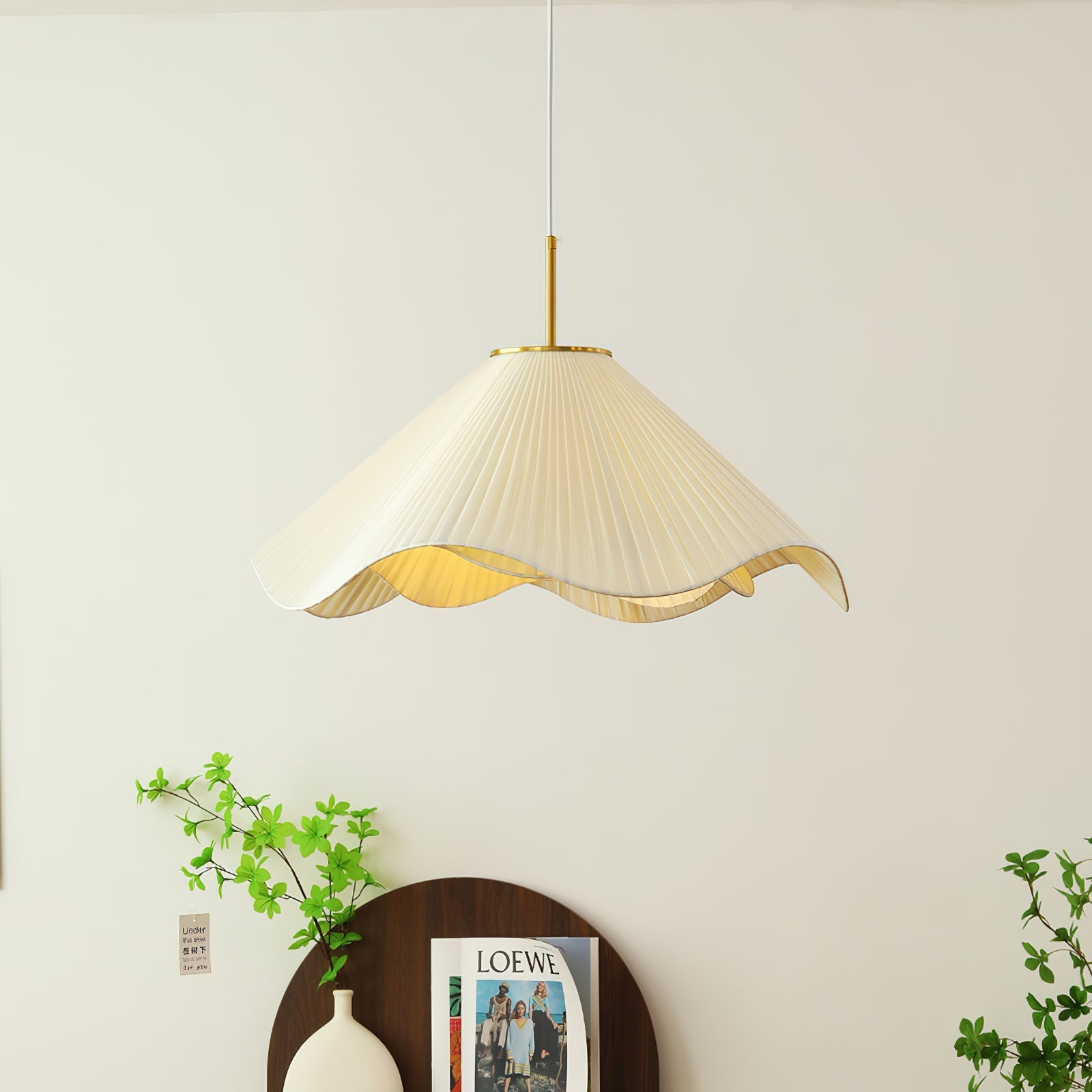 Drift Minimalist Fabric Pendant Light - Letslighting
